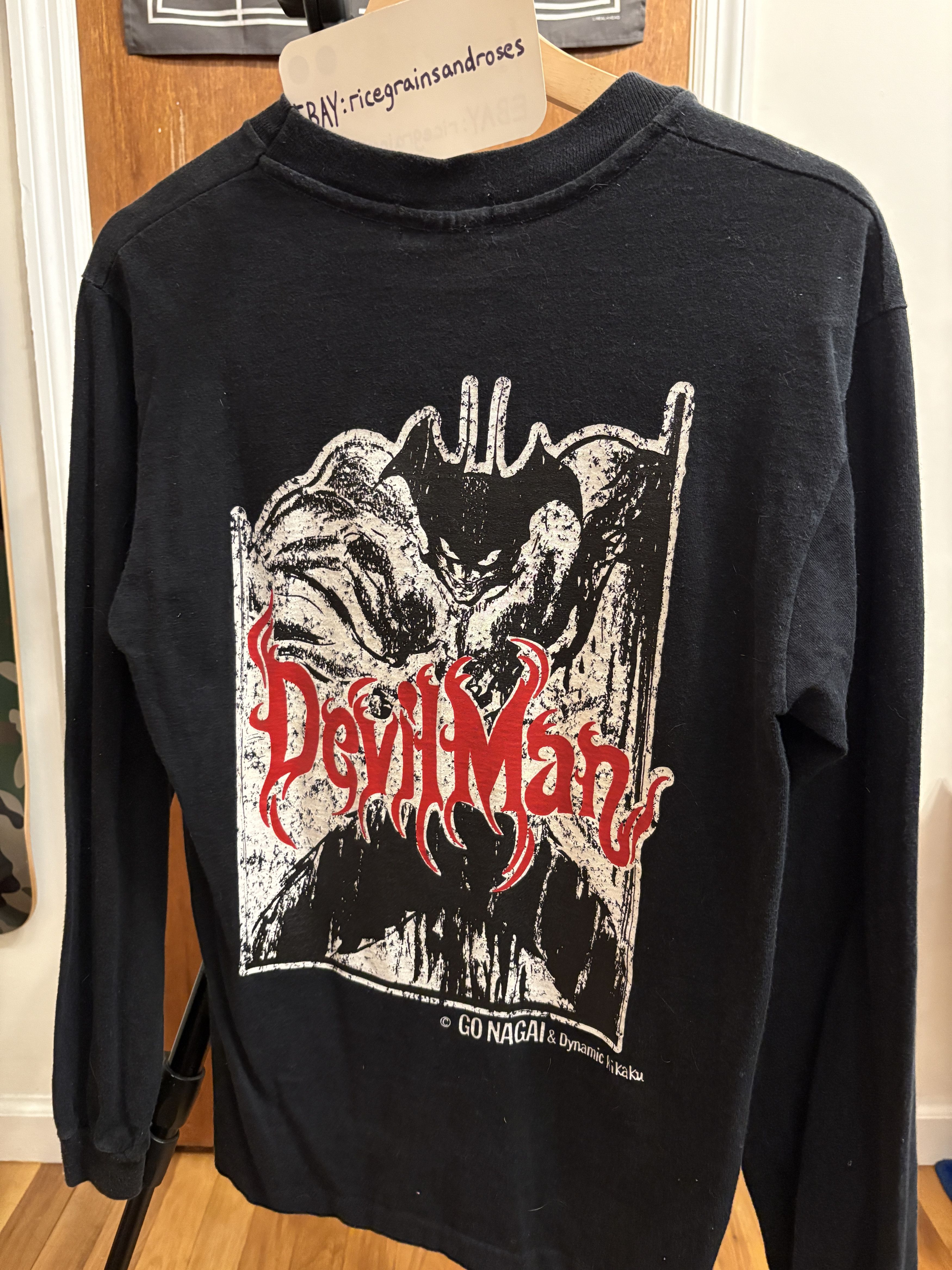 Anime Vintage Devilman Longsleeve 90s Go Nagai Size Small Size US S / EU 44-46 / 1 - 3 Thumbnail