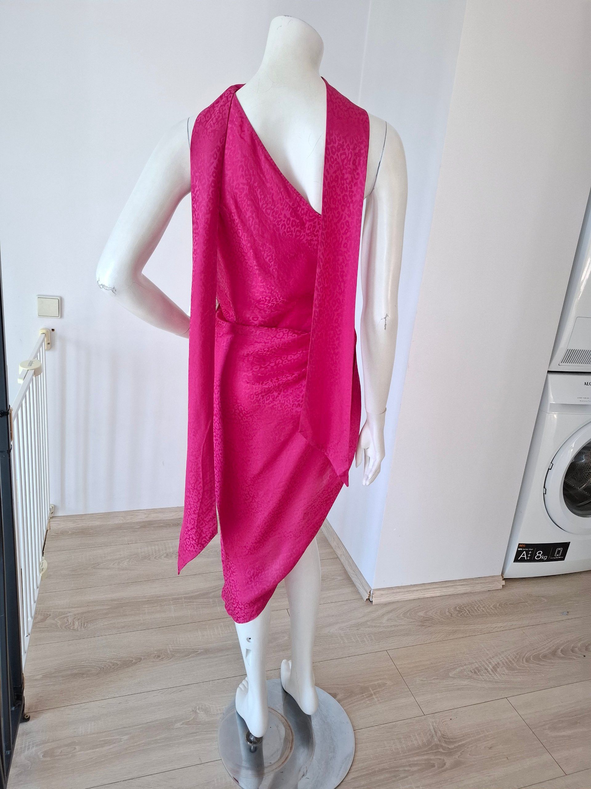 Ronny Kobo New Ronny Kobo Zoey Silk-Blend Jacquard Midi Dress Size M Size M / US 6-8 / IT 42-44 - 8 Thumbnail
