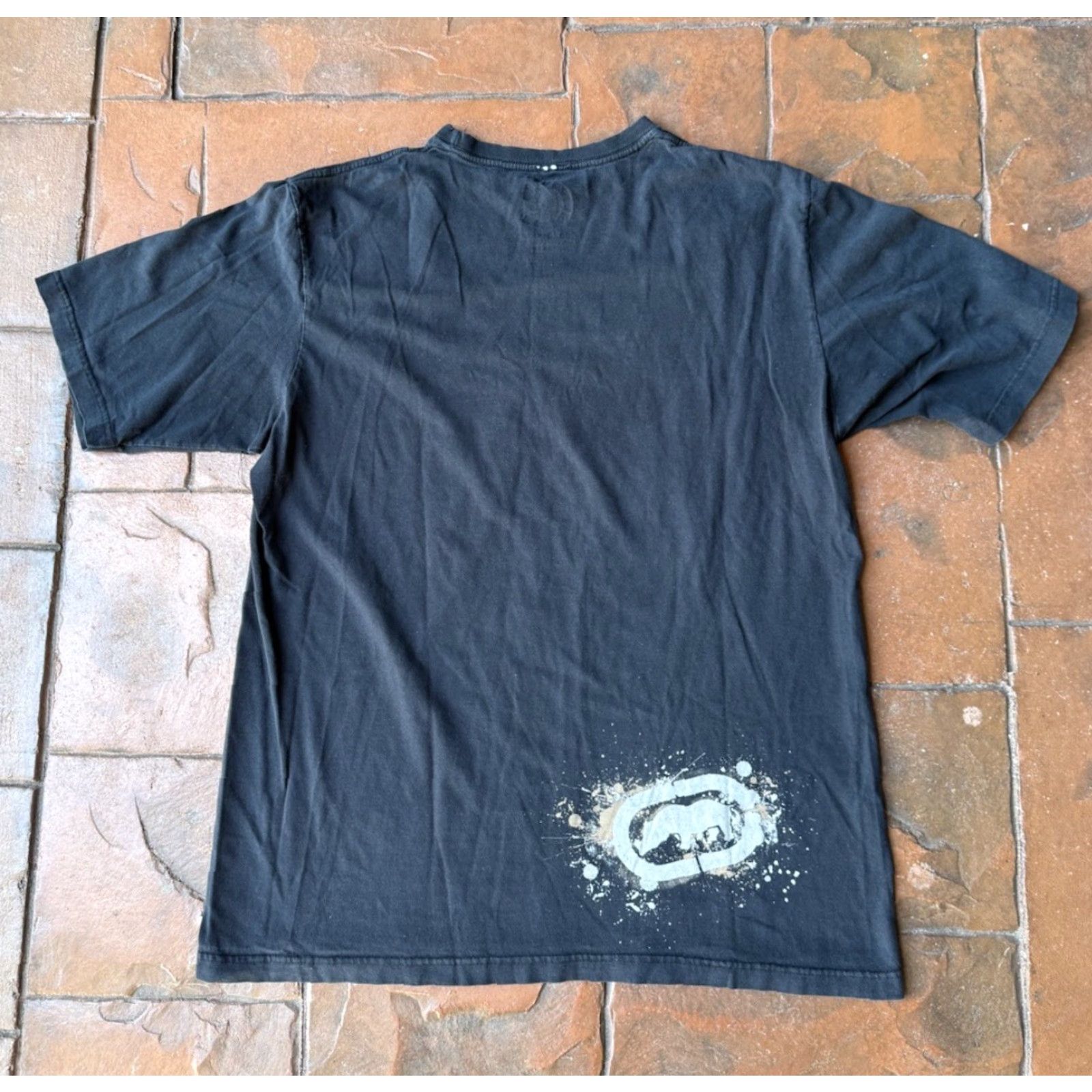 Ecko Unltd. VINTAGE Ecko Unltd T-Shirt Large Black Short Sleeve Crew Neck Logo 90s Grunge Hip Hop Vintage Men M Size US L / EU 52-54 / 3 - 3 Thumbnail