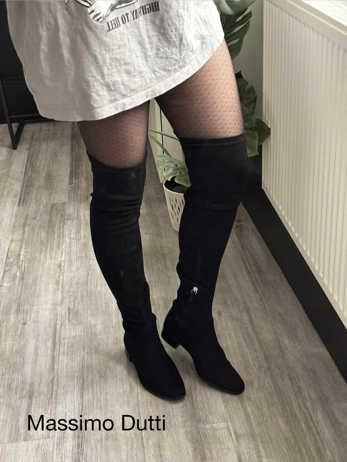 Massimo Dutti Massimo Dutti over-the-knee boots Size 39 high quality Size US 9 / IT 39 - 1 Thumbnail