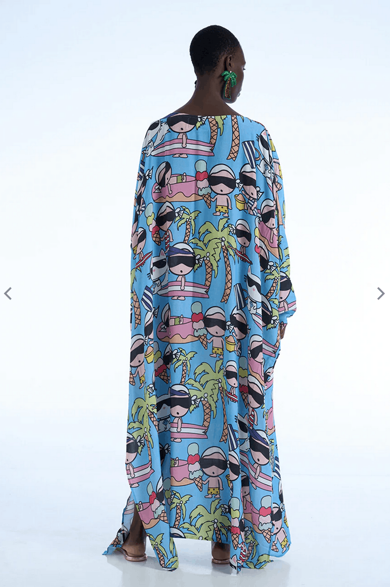Other KARLETTO SURF LONG SLEEVE KAFTAN Size S / US 4 / IT 40 - 4 Thumbnail