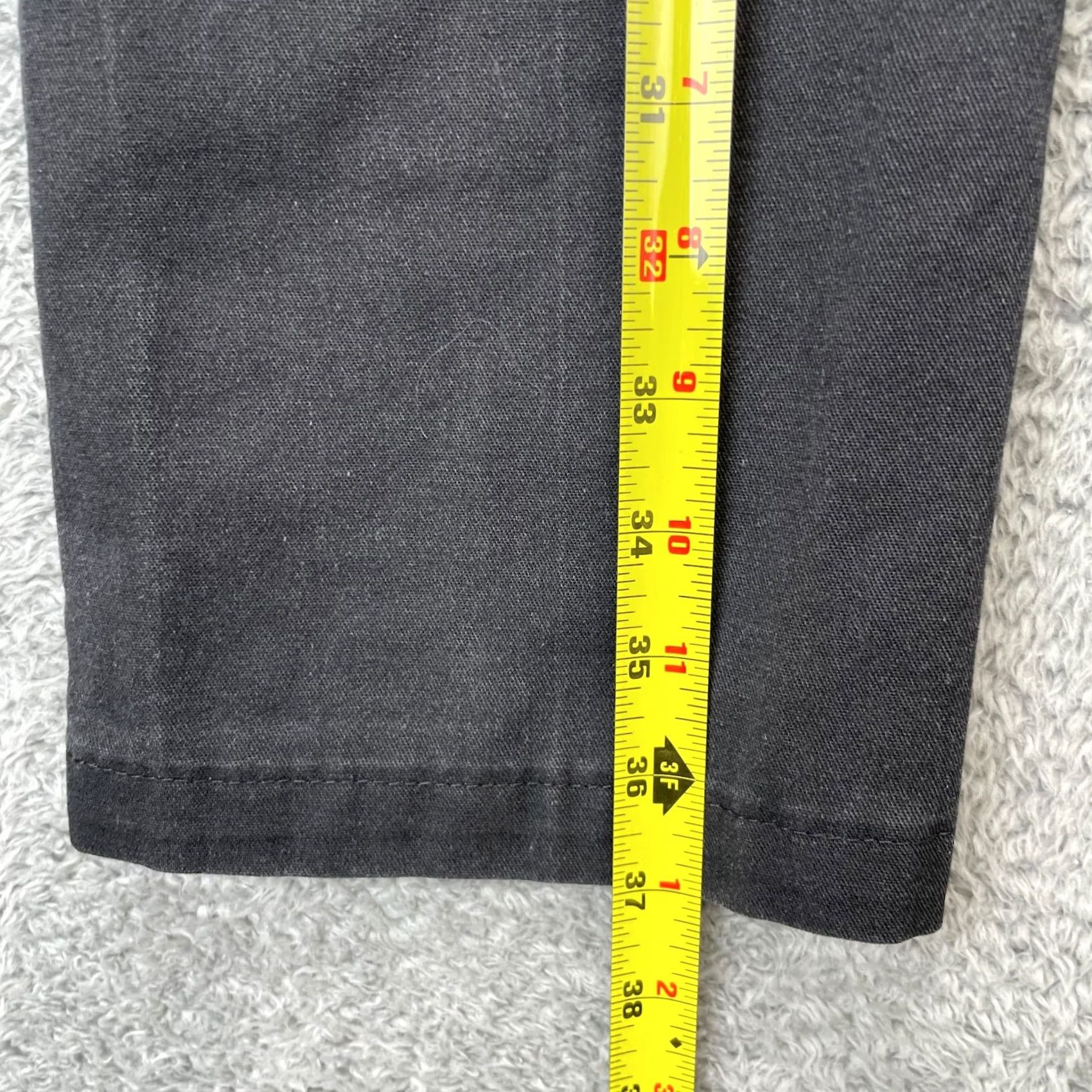 Dickies Dickies Pants Mens 29x30 Black Flex 850 Slim Fit Tapered Leg Chino Cotton Casual Sl m Size US 29 - 7 Thumbnail