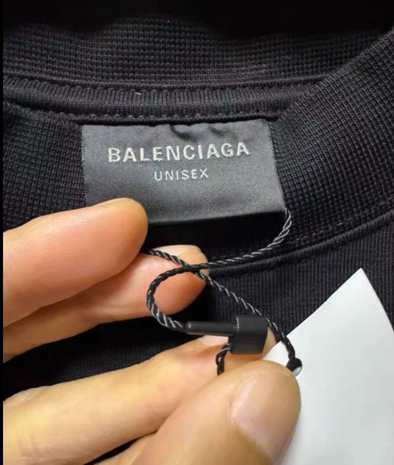 Balenciaga Balenciaga Sanskrit mud-dyed round collar and loose short Size US S / EU 44-46 / 1 - 2 Thumbnail