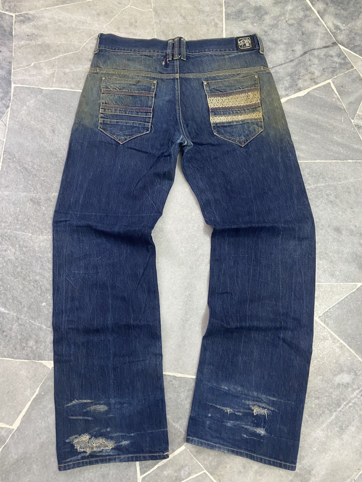 Mizra Jeans Kyoto kyoto denim jeans Size US 34 / EU 50 - 4 Thumbnail