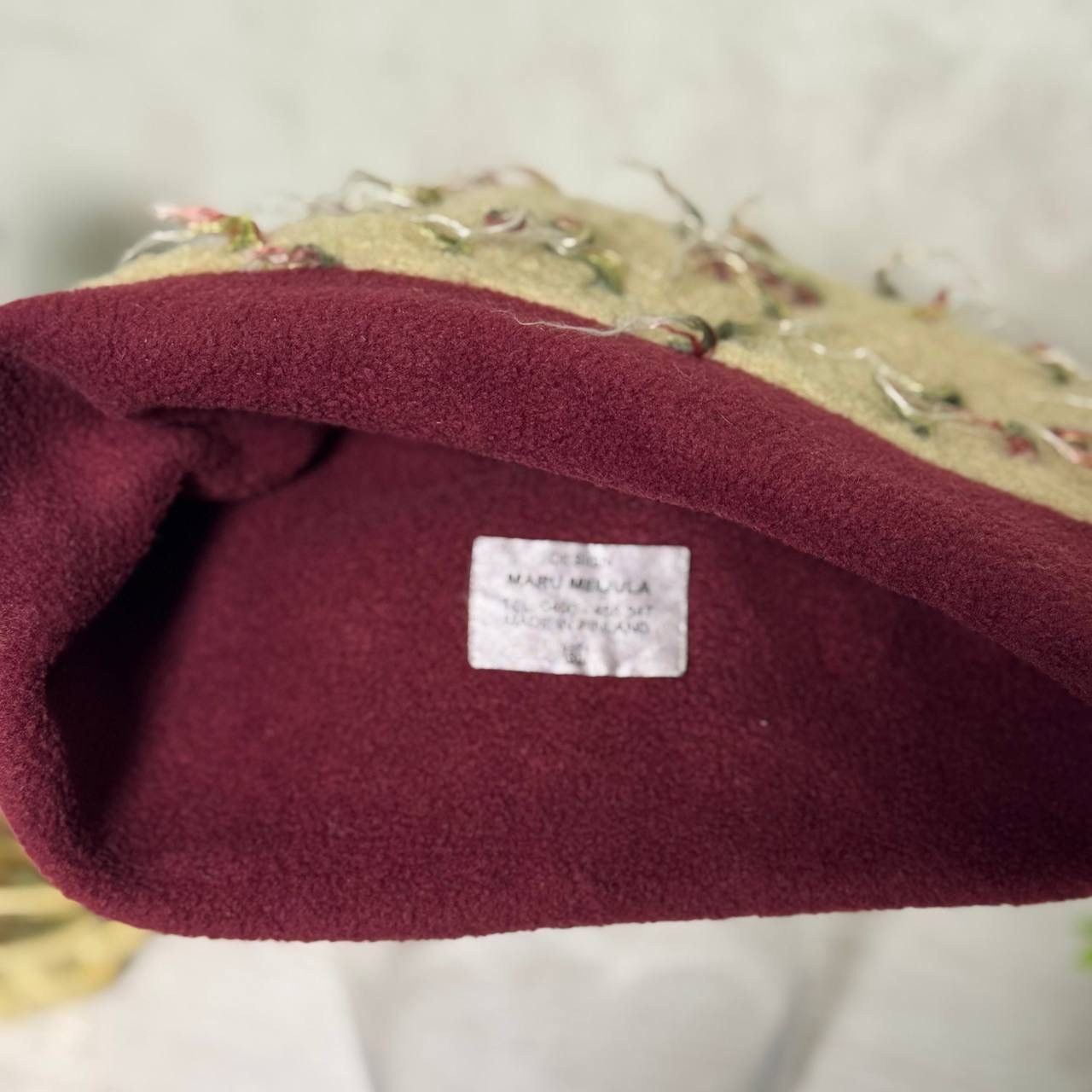 POST ARCHIVE FACTION (PAF) VTG Custom Hat Cap Grunge Knit Fleece Rare Grunge 00s USA Size ONE SIZE - 4 Thumbnail