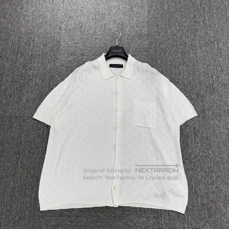 Louis Vuitton Louis Vuitton Monogram Knit Short Sleeve Shirt. Size US L / EU 52-54 / 3 - 1 Thumbnail