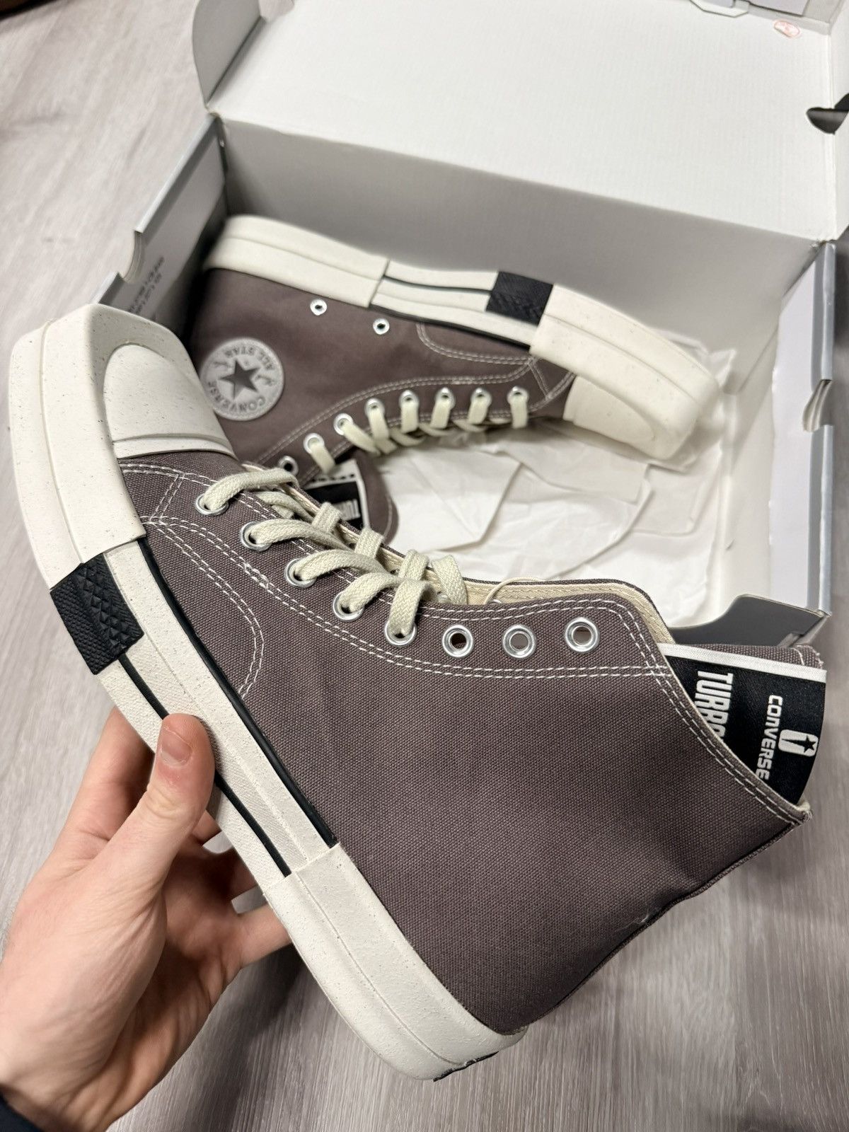 Converse × Rick Owens Drkshdw Rick Owens Converse Sneaker Size US 9 / EU 42 - 2 Thumbnail