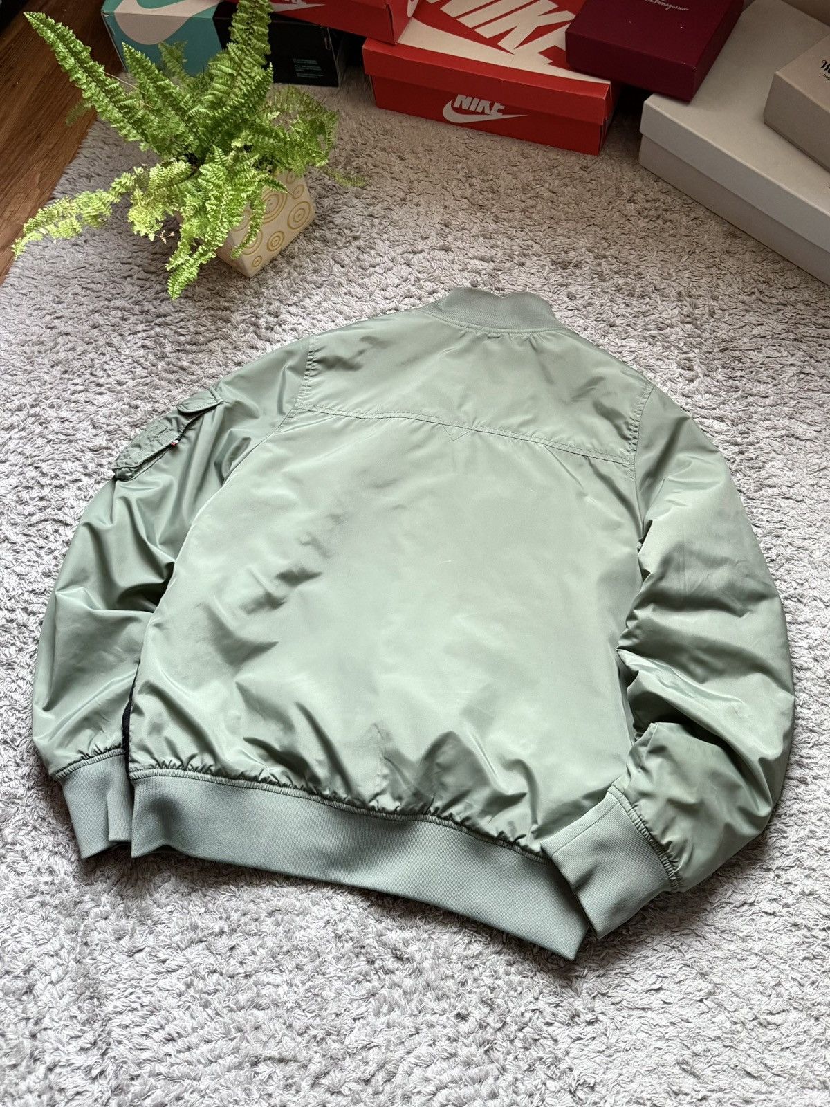 Tommy Hilfiger 00s Vintage Tommy Hilfiger An American Original Bomber Size US L / EU 52-54 / 3 - 8 Thumbnail