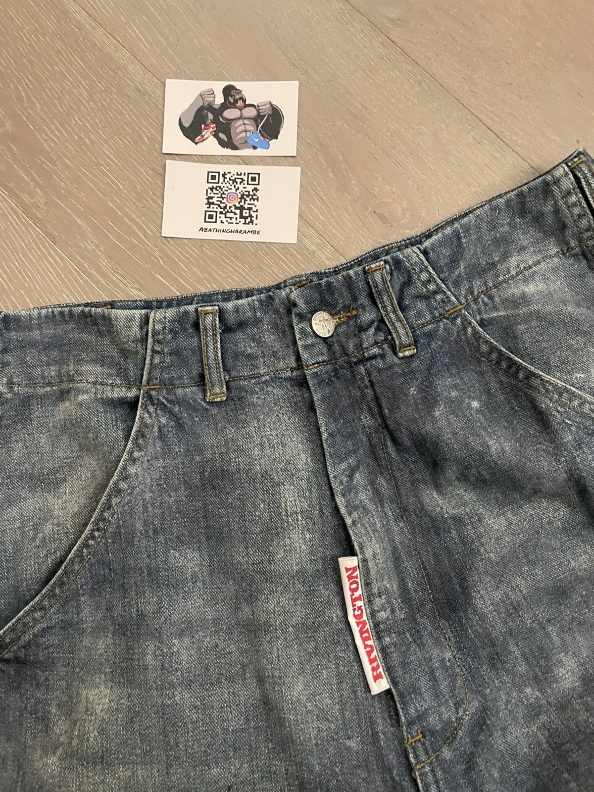 RRR-123 RRR123 Corinth Pants Dark Indigo Size US 32 / EU 48 - 4 Thumbnail