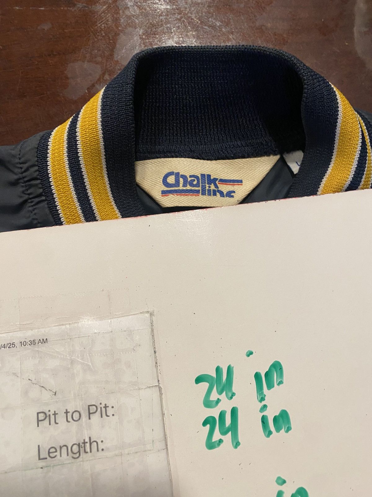 Other Vintage Notre Dame Satin Jacket Size US L / EU 52-54 / 3 - 4 Thumbnail