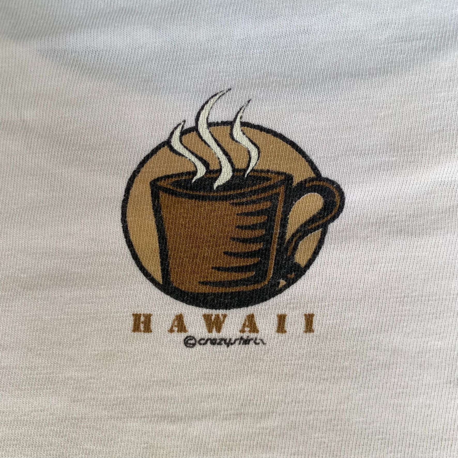 Vintage Vintage 90s Kona Coffee Dyed Shirt Crazy Shirts Hawaii Tee Size US L / EU 52-54 / 3 - 8 Thumbnail