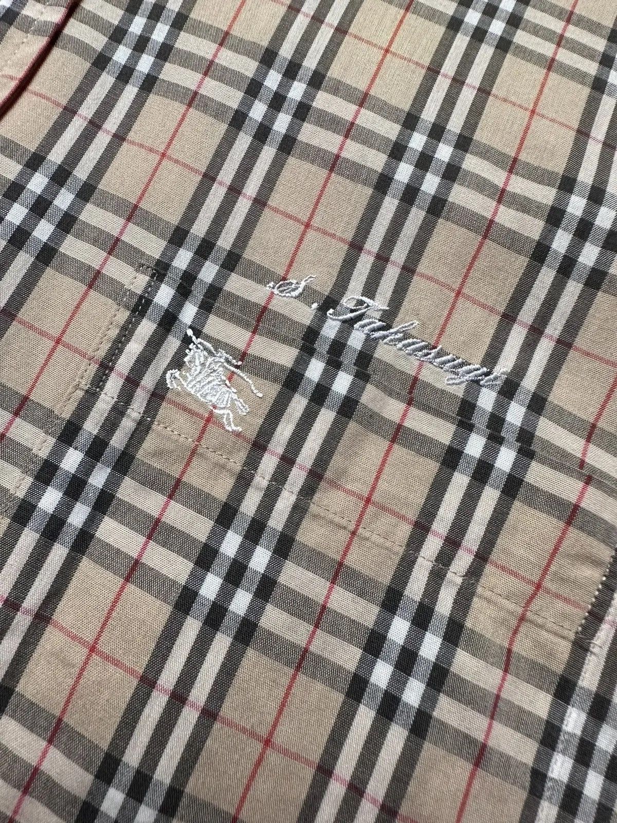 Burberry Vintage Burberry premium plaid logo shirt size M Size US M / EU 48-50 / 2 - 4 Thumbnail