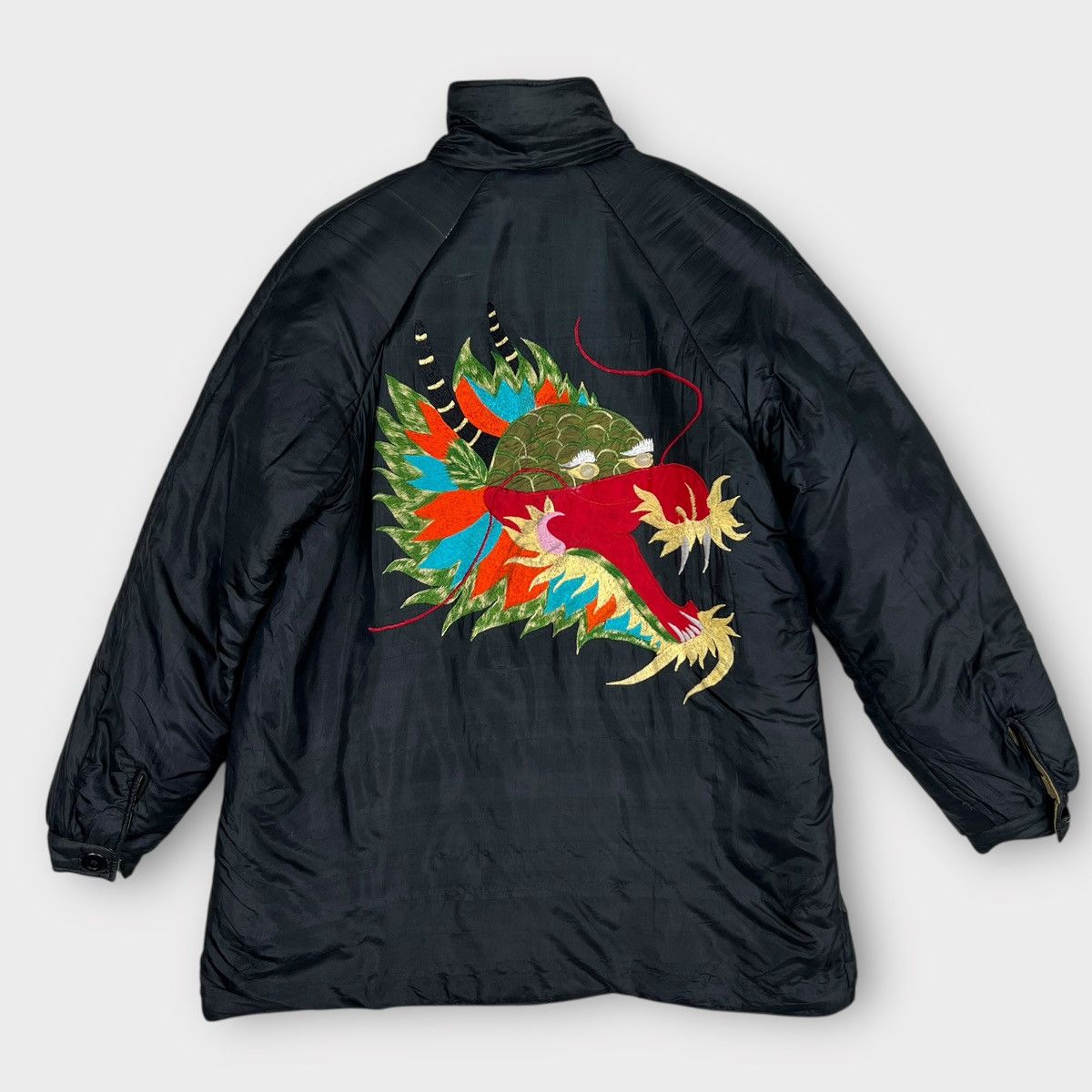 Vintage 🔥 50s 60s Japanese Souvenir Warm Jacket Size US M / EU 48-50 / 2 - 2 Thumbnail