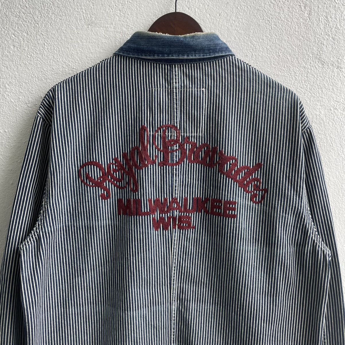 Cushman Vintage Cushman Union Made Hickory Chore Jacket Size US L / EU 52-54 / 3 - 9 Thumbnail