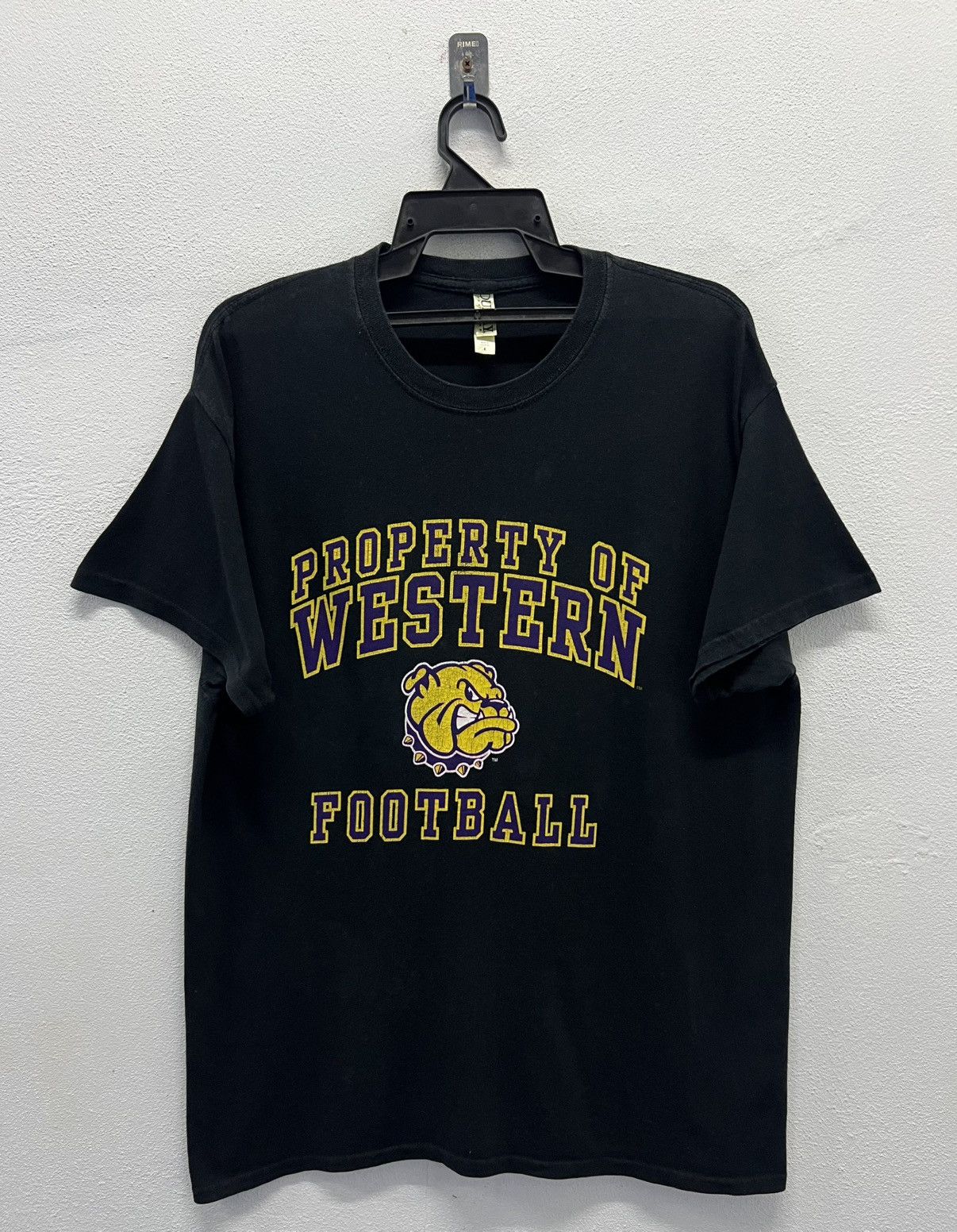 Vintage VINTAGE OURAY PROPERTY OF WESTERN FOOTBALL TEE SHIRT Size US L / EU 52-54 / 3 - 1 Thumbnail
