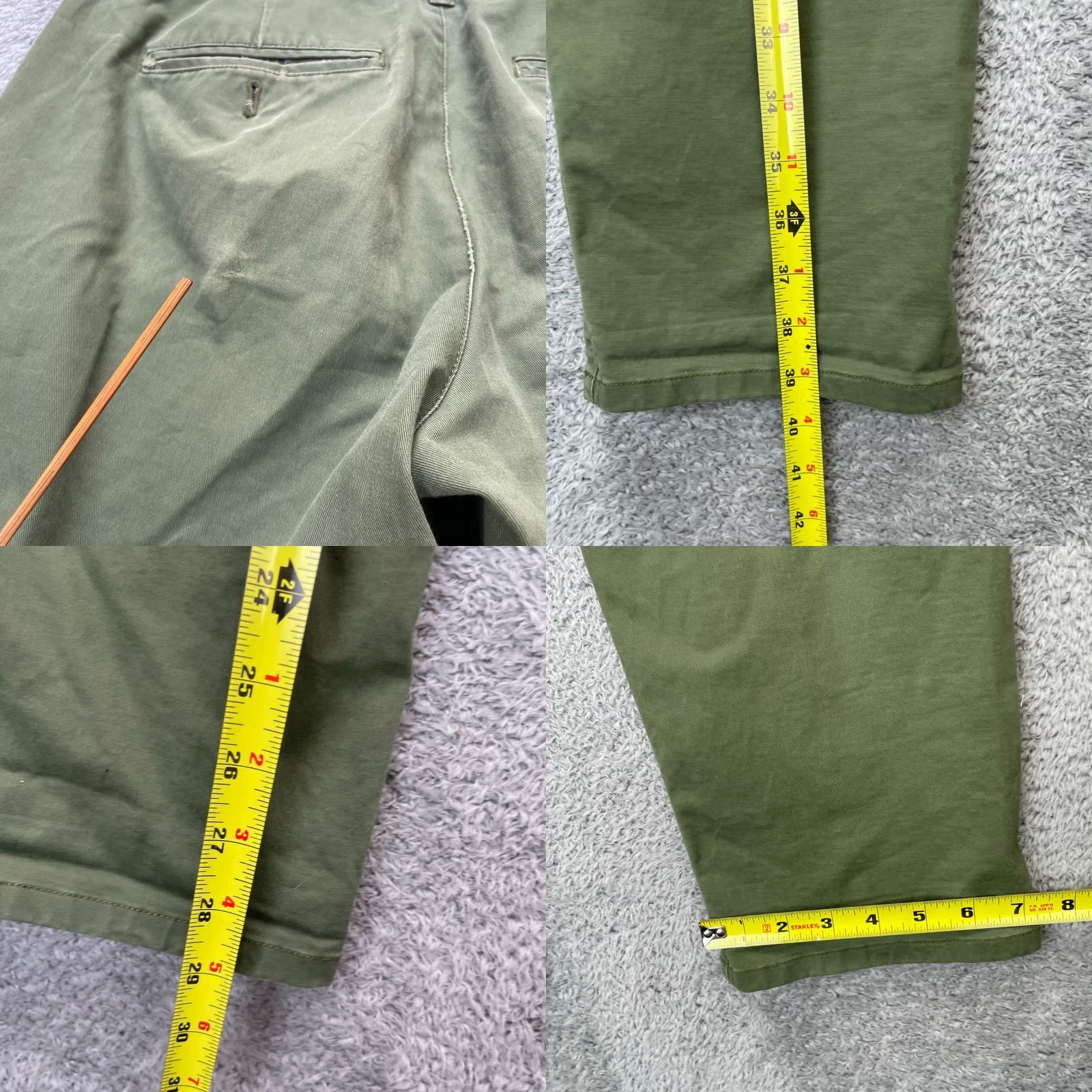 Bonobos Bonobos Pants Mens 29x30 Green Chino Cotton Stretch Straight Leg Resort Wear Shirt? Size US 29 - 9 Thumbnail