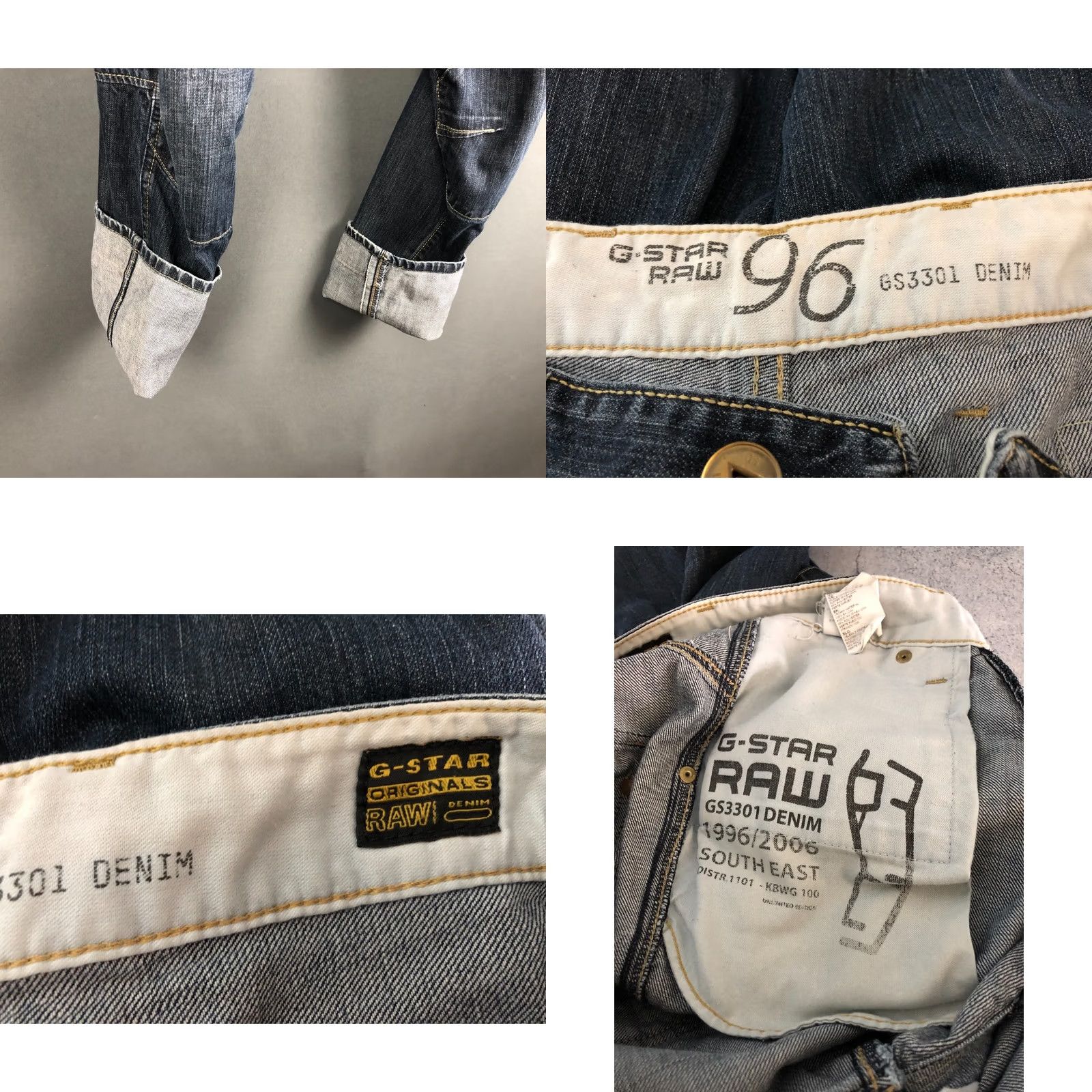 G-Star G-Star 5620 Elwood Heritage Loose Jeans Men's Blue Cotton Vintage Size 31 Regular Size US 31 - 9 Thumbnail