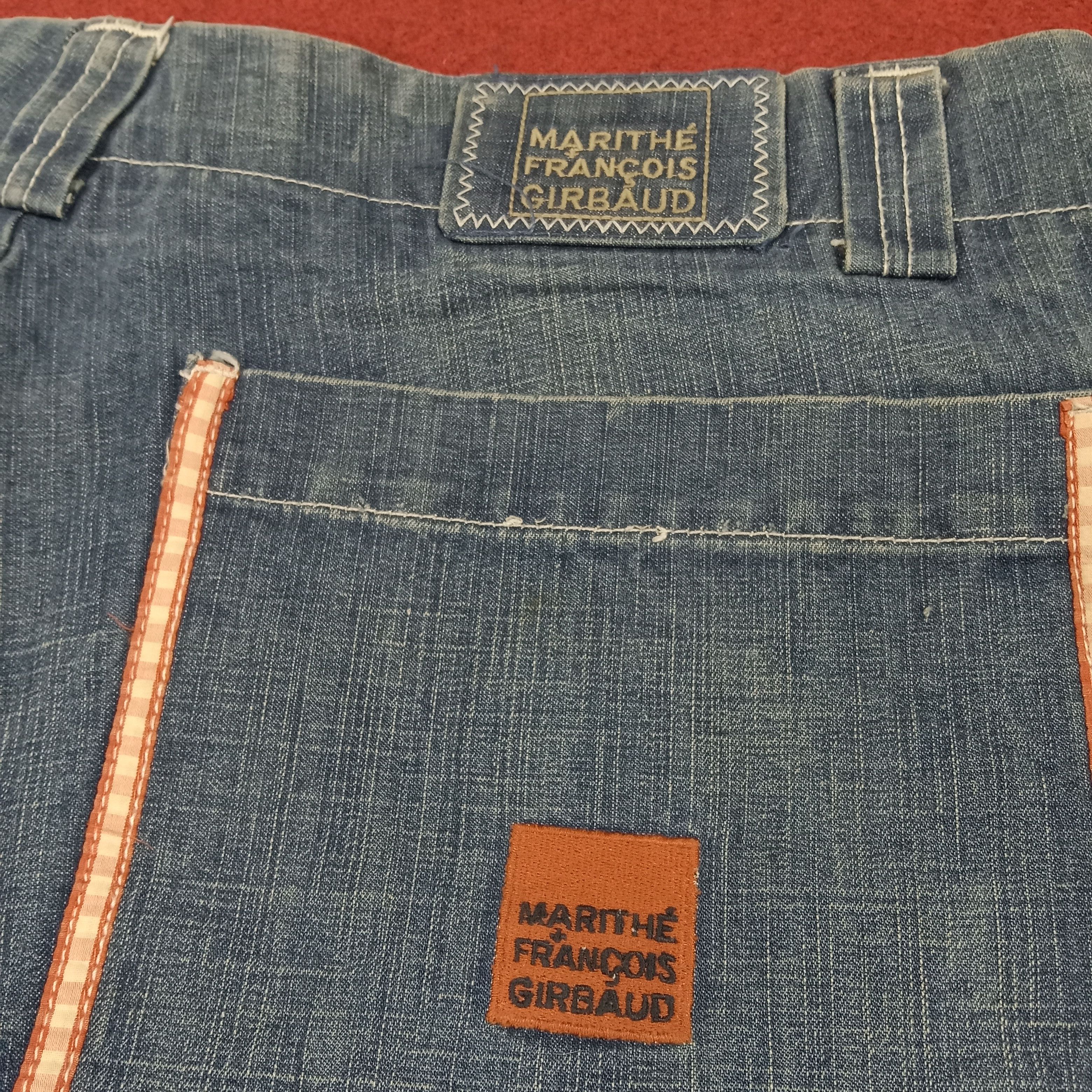 Marithe + Francois Girbaud × Vintage Marithe Francois Girbaud Rare Design Style Jeans Size US 39 - 16 Thumbnail