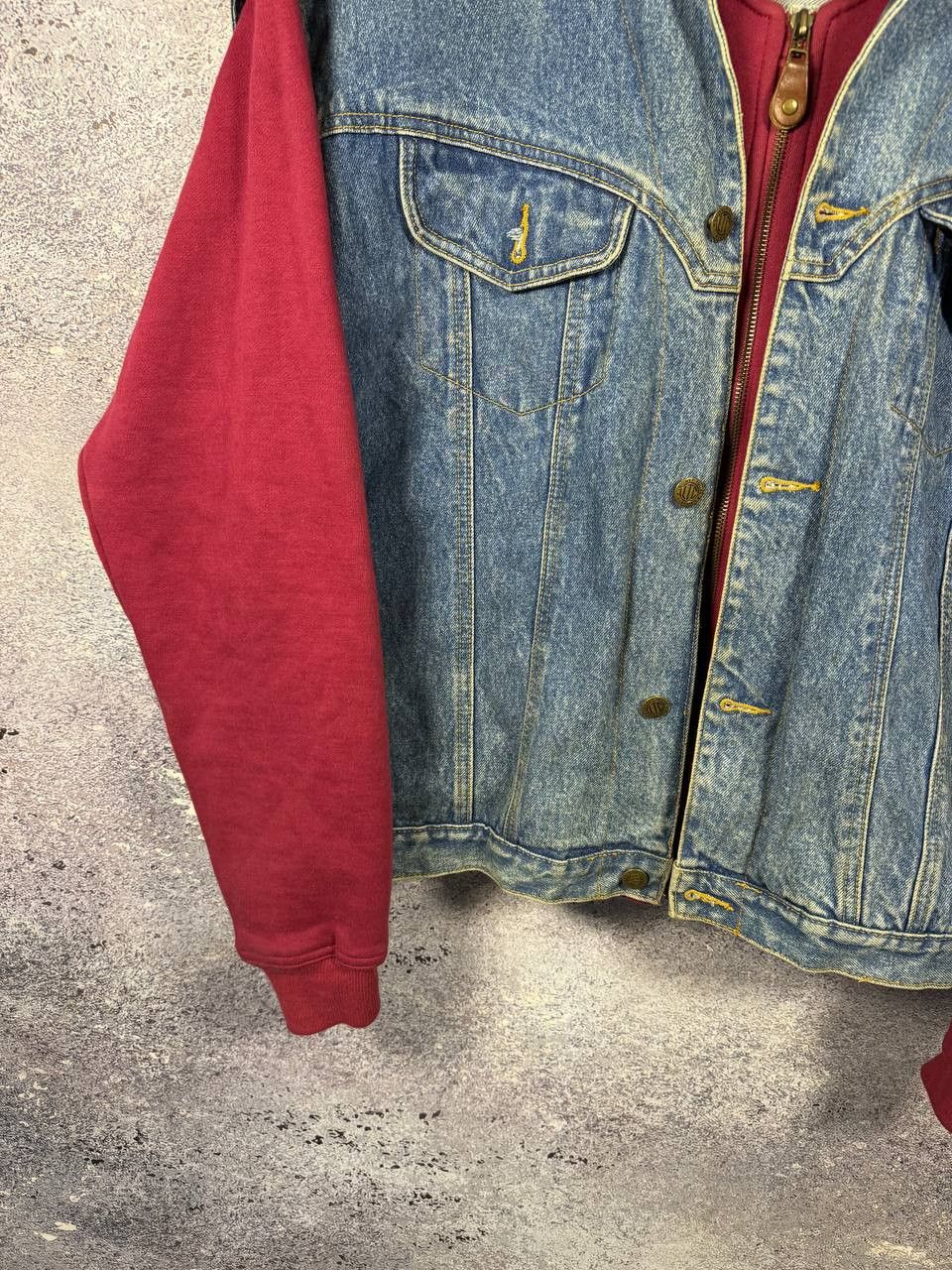 Vintage × Warner Bros ALL FOLKS LOONELY TUNES 1995 WB Hoodie Vest Jacket Denim XL Size US XL / EU 56 / 4 - 8 Thumbnail