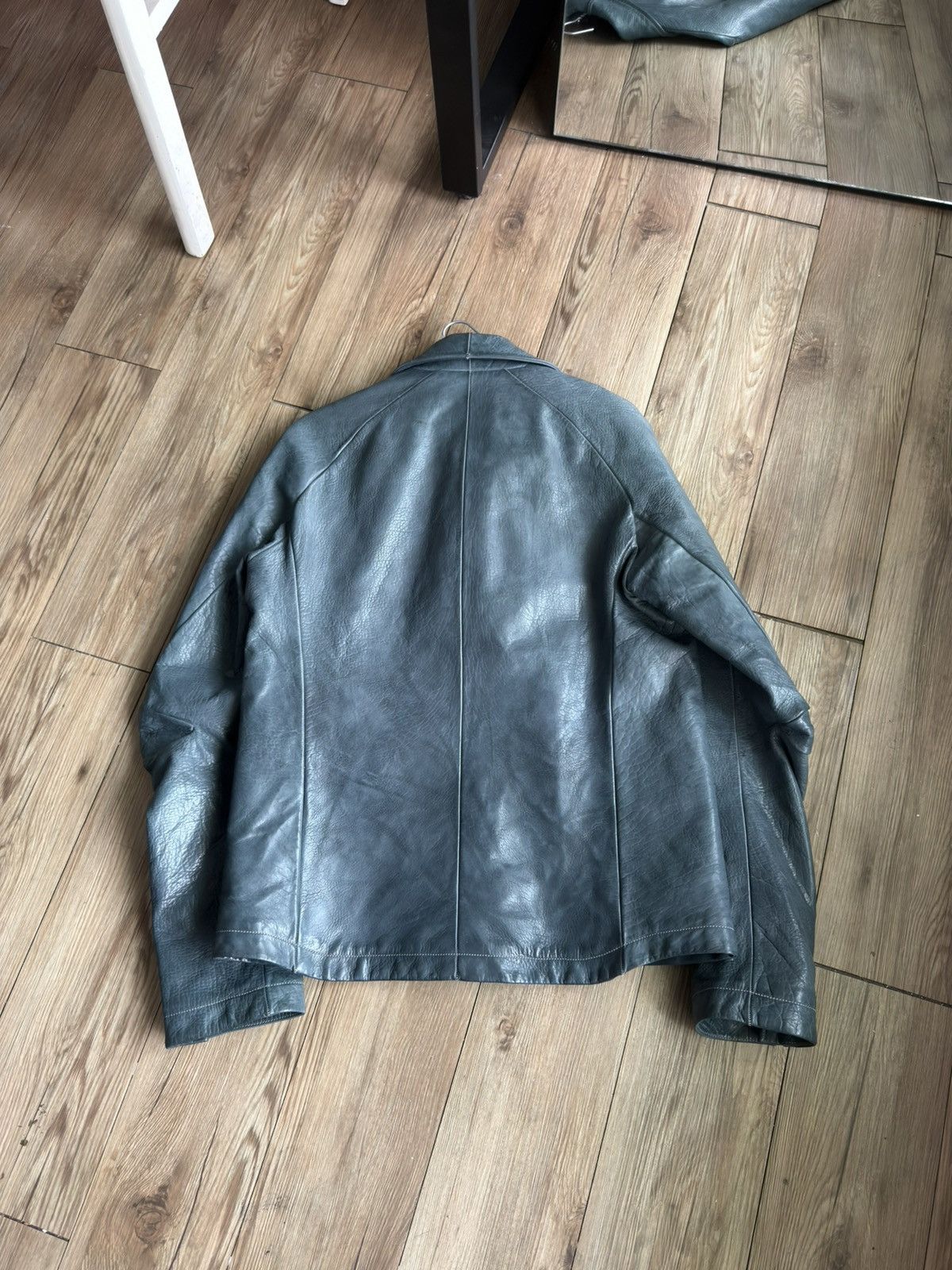 Carol Christian Poell Carol Christian Poell O.D Lined Scarstitched Leather Jacket Size US M / EU 48-50 / 2 - 3 Thumbnail