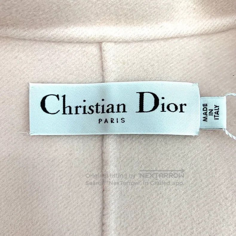 Dior Dior Pink cashmere lapel long-sleeved coat Size XS / US 0-2 / IT 36-38 - 6 Thumbnail