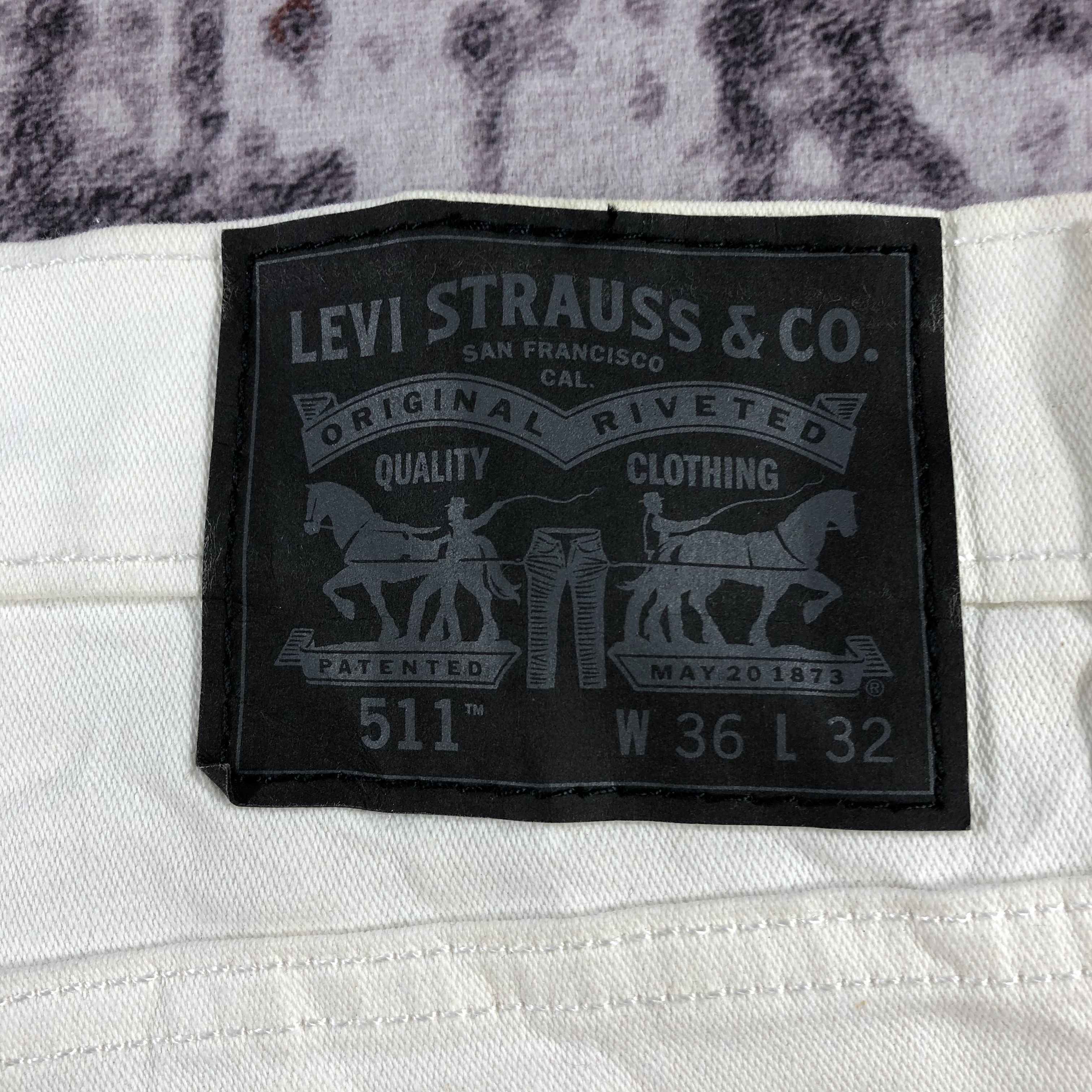 Levi's × Vintage Vintage Levis 511 Jeans-JM2954 Size US 36 / EU 52 - 6 Thumbnail