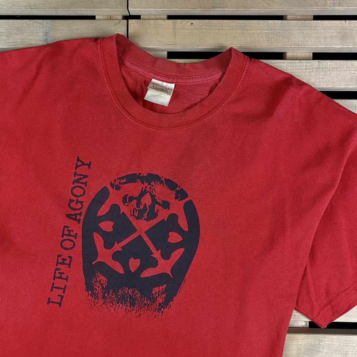 Band Tees × Vintage Mens Vintage T Shirt Life of Agony Size XL Size US XL / EU 56 / 4 - 2 Thumbnail