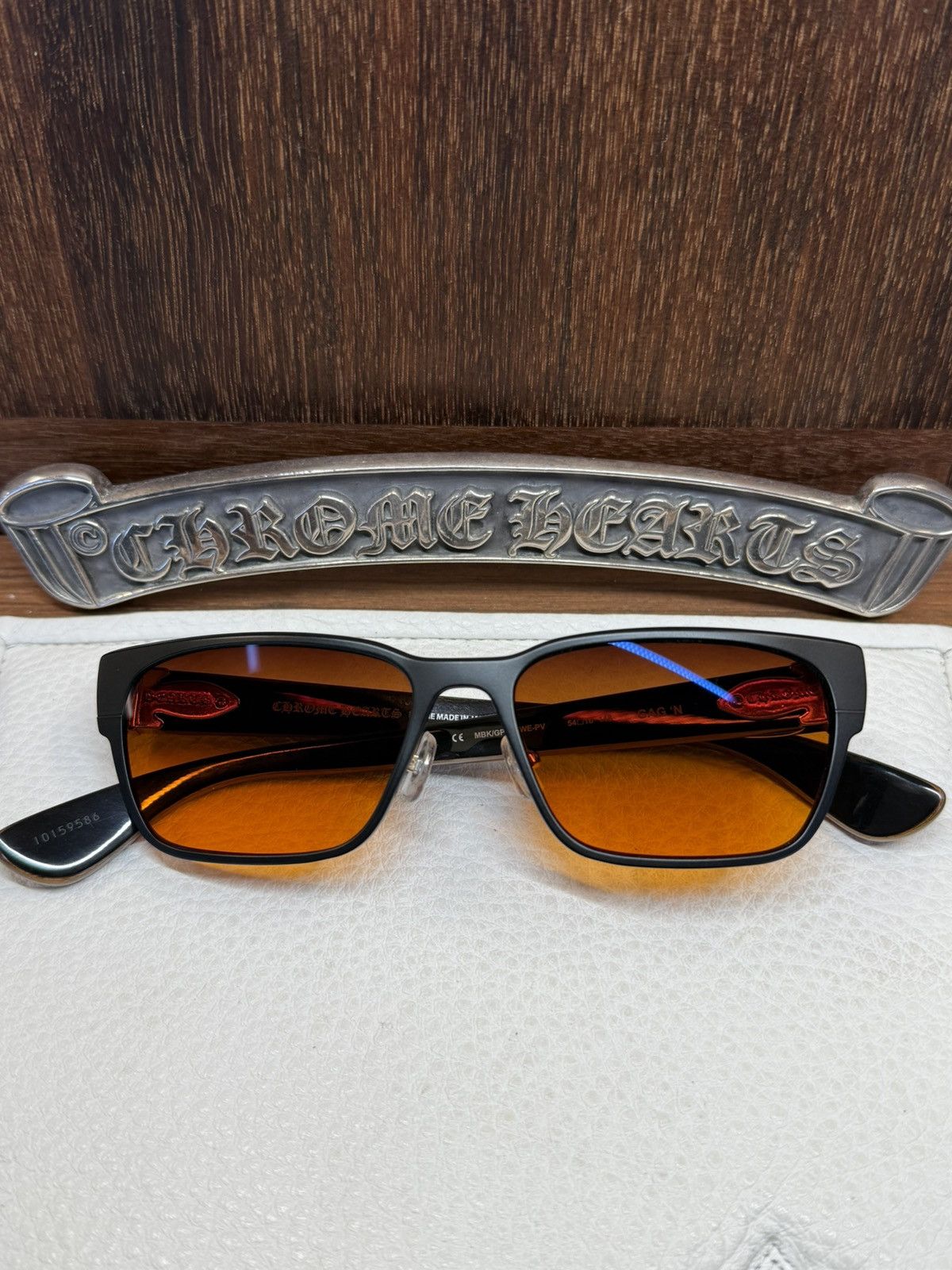 Chrome Hearts Chrome Hearts Gag’n Wood Sunglasses Size ONE SIZE - 3 Thumbnail