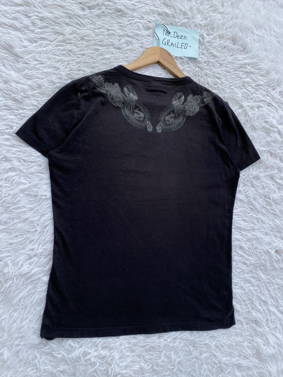 Jean Paul Gaultier Rare Vintage 90s Jean Paul Gaultier Dragon Tshirt Size S / US 4 / IT 40 - 17 Thumbnail