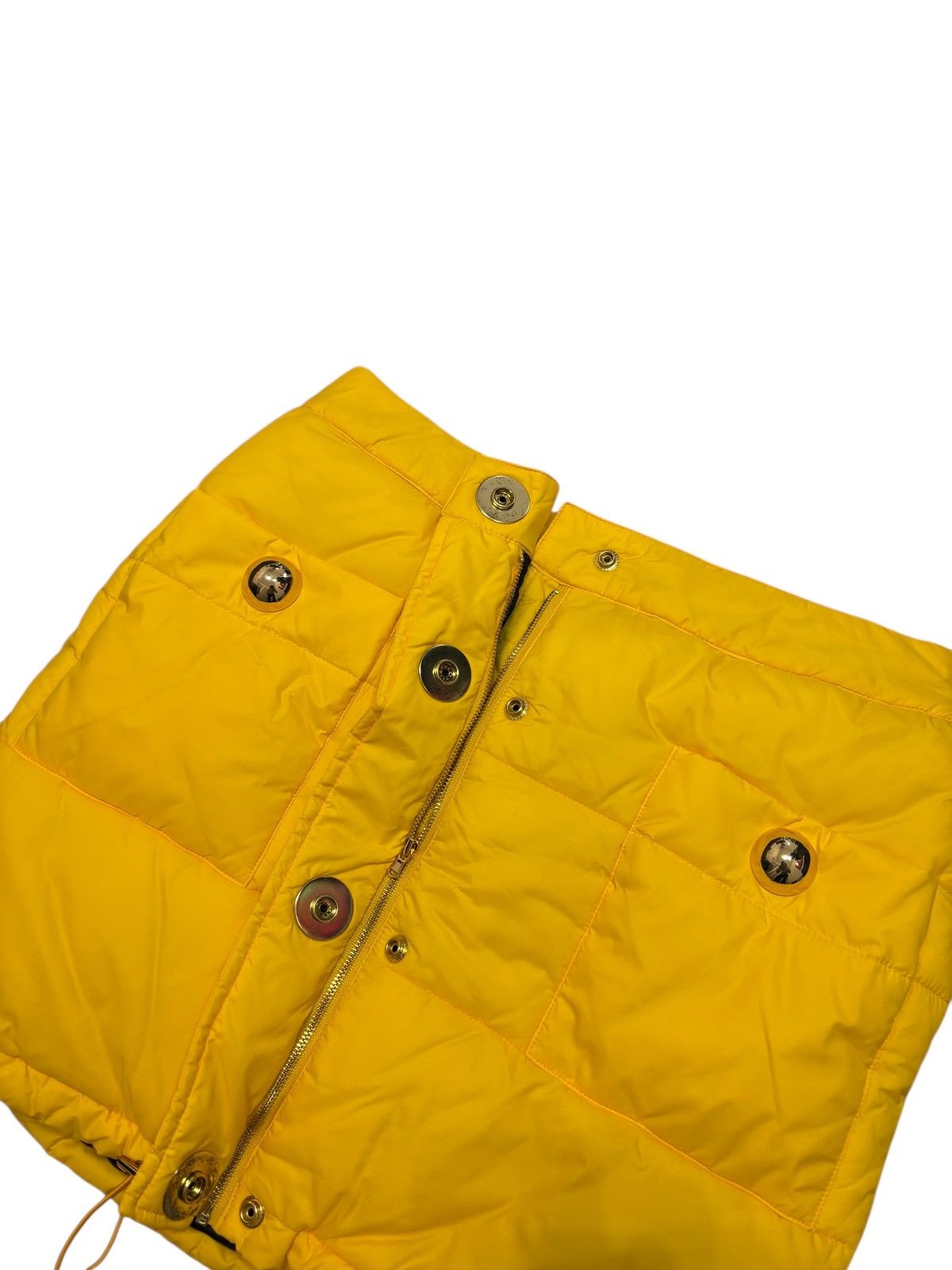 H&M × Moschino Moschino Skirt Puffy Style Big Gold Button Close Zip Size 26" / US 2 / IT 38 - 7 Thumbnail