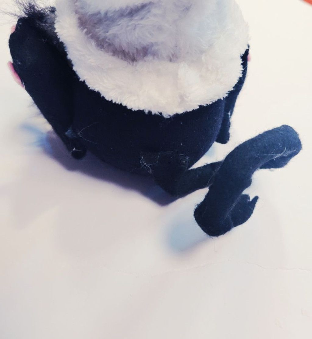 Handmade Spooky Whiskers – Halloween Cat Gnome | Black Shelf sitter Size ONE SIZE - 4 Thumbnail