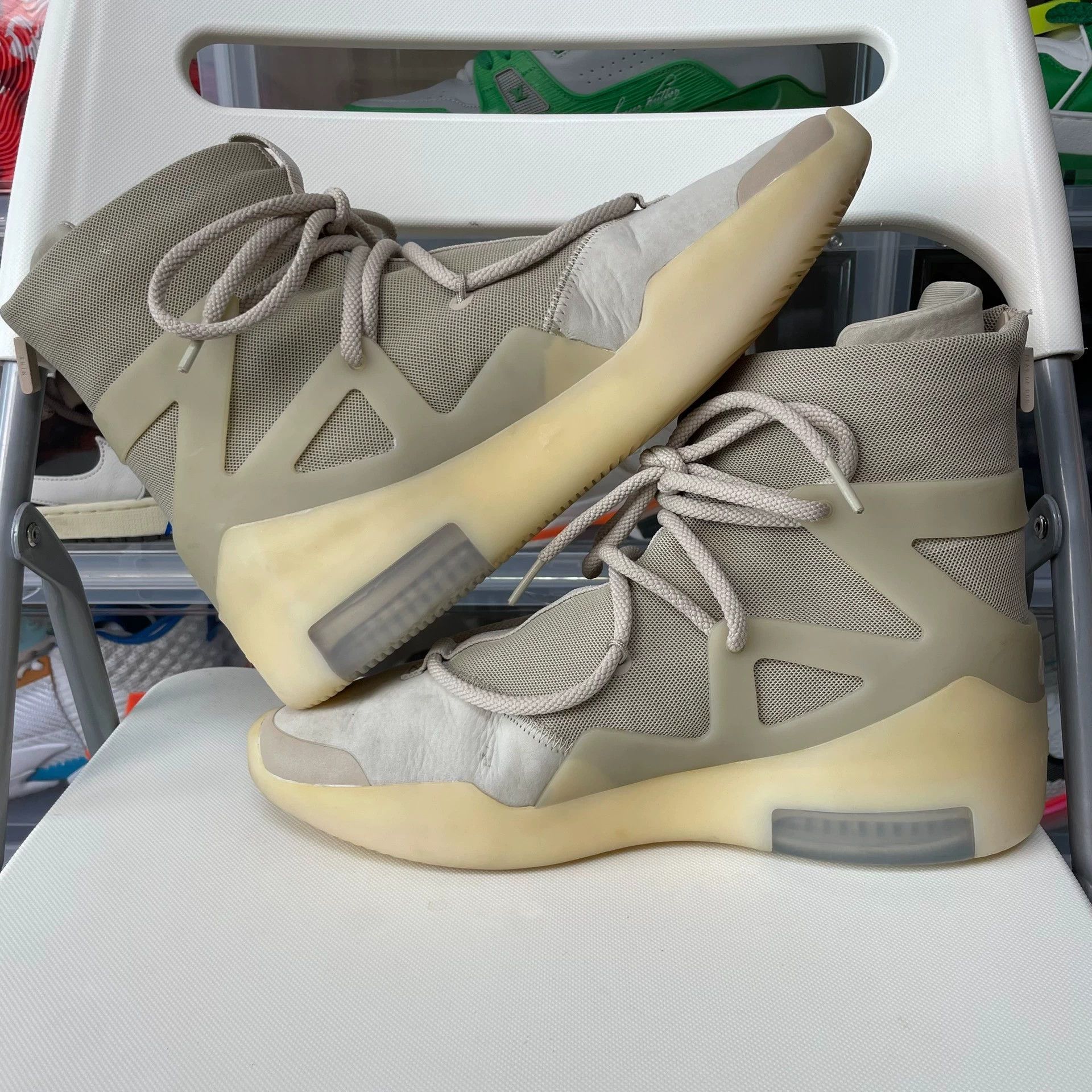 Nike Nike Air Fear of God 1 Oatmeal White 43 Size US 10 / EU 43 - 6 Thumbnail