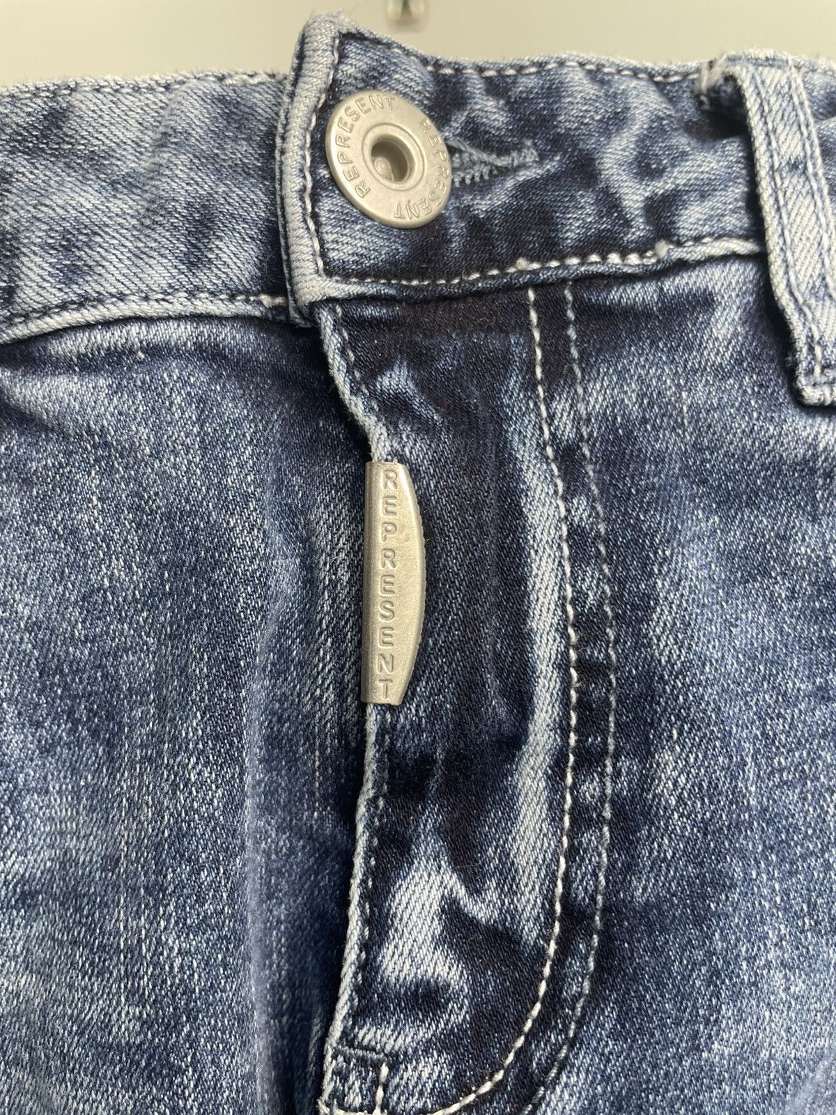 Represent Clo. Represent Essential Denim Random Blue Size 30x30 Size US 30 / EU 46 - 7 Thumbnail