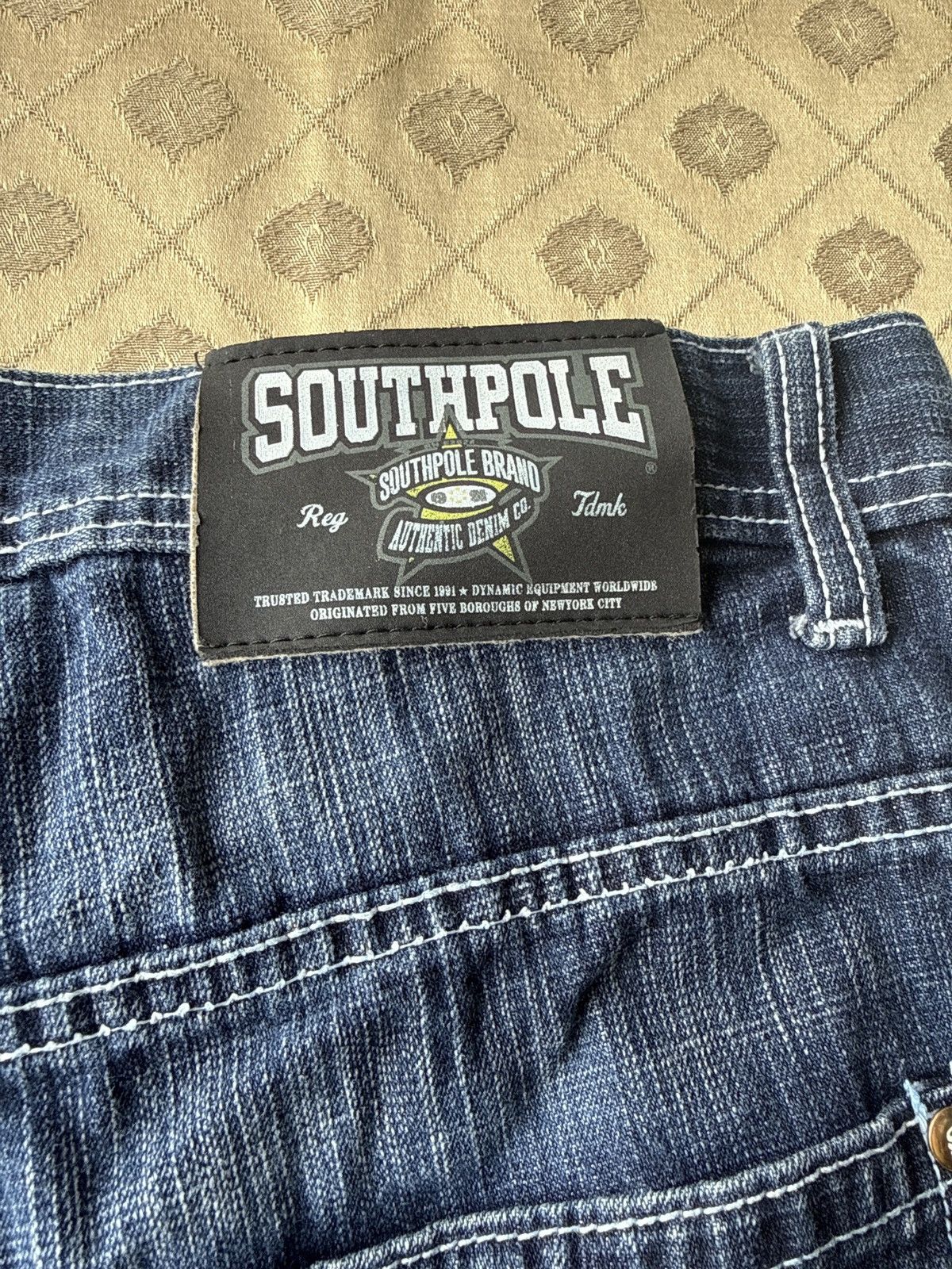 Southpole Baggy Y2K denim shorts Size US 34 / EU 50 - 2 Thumbnail