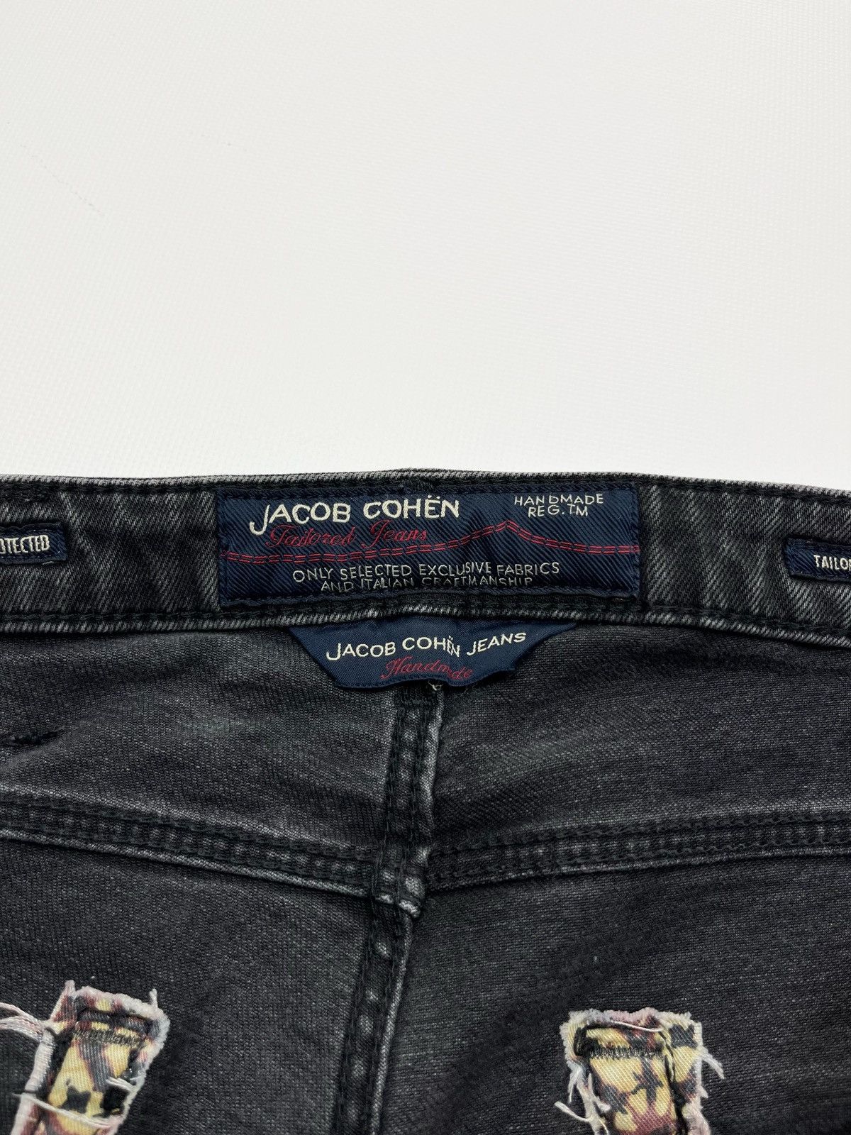 Jacob Cohen Jacob Cohen Type 672 C Comfort Jeans Black Denim Size 33 Size US 33 - 9 Thumbnail