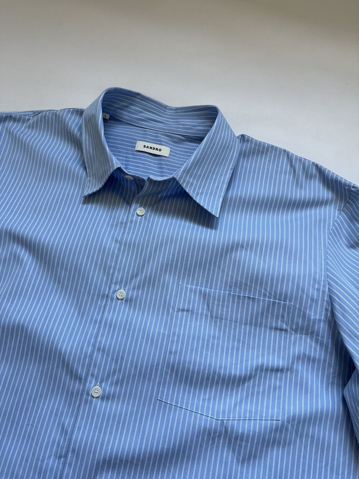 Sandro Sandro shirt Size US L / EU 52-54 / 3 - 6 Thumbnail