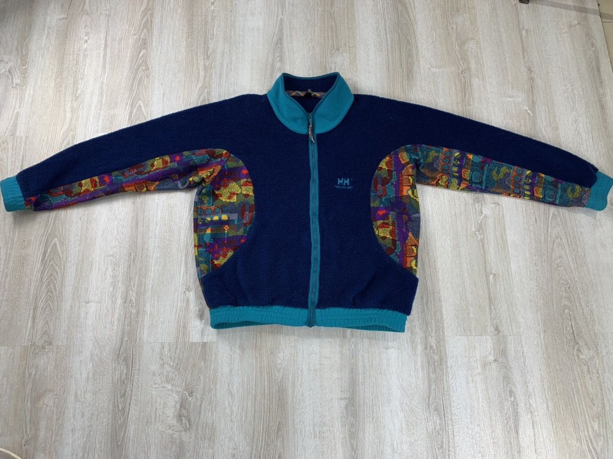 Helly Hansen × Vintage Mens vintage fleece jacket Helly Hansen Size L Size US L / EU 52-54 / 3 - 1 Thumbnail