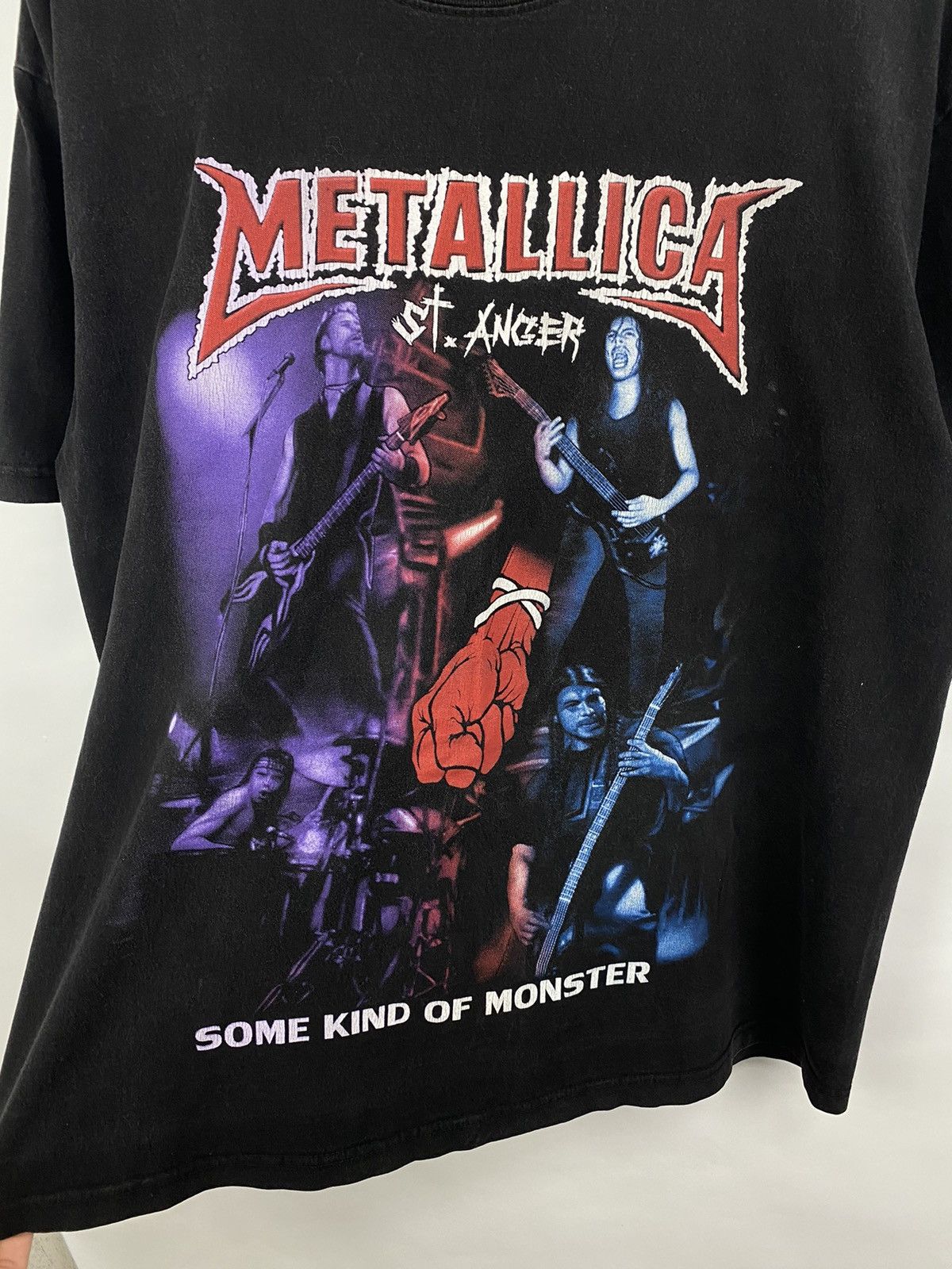 Metallica Vintage 2003 Metallica St Anger t-shirt rock band rare retro Size US M / EU 48-50 / 2 - 4 Thumbnail
