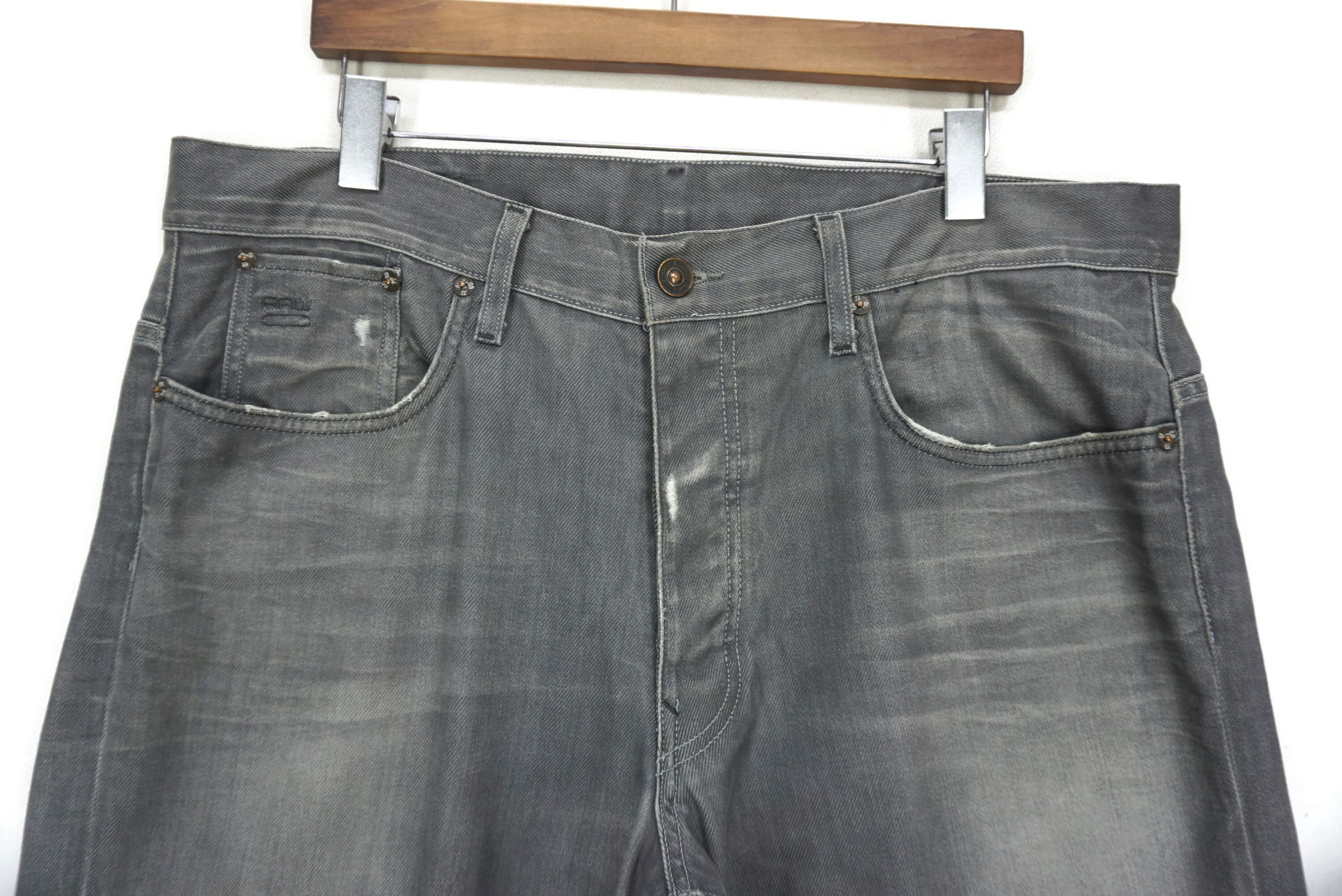 G-Star Straight Jeans fit W39xL34.5 Regular Fit Denim Made in Italy Size US 38 / EU 54 - 3 Thumbnail