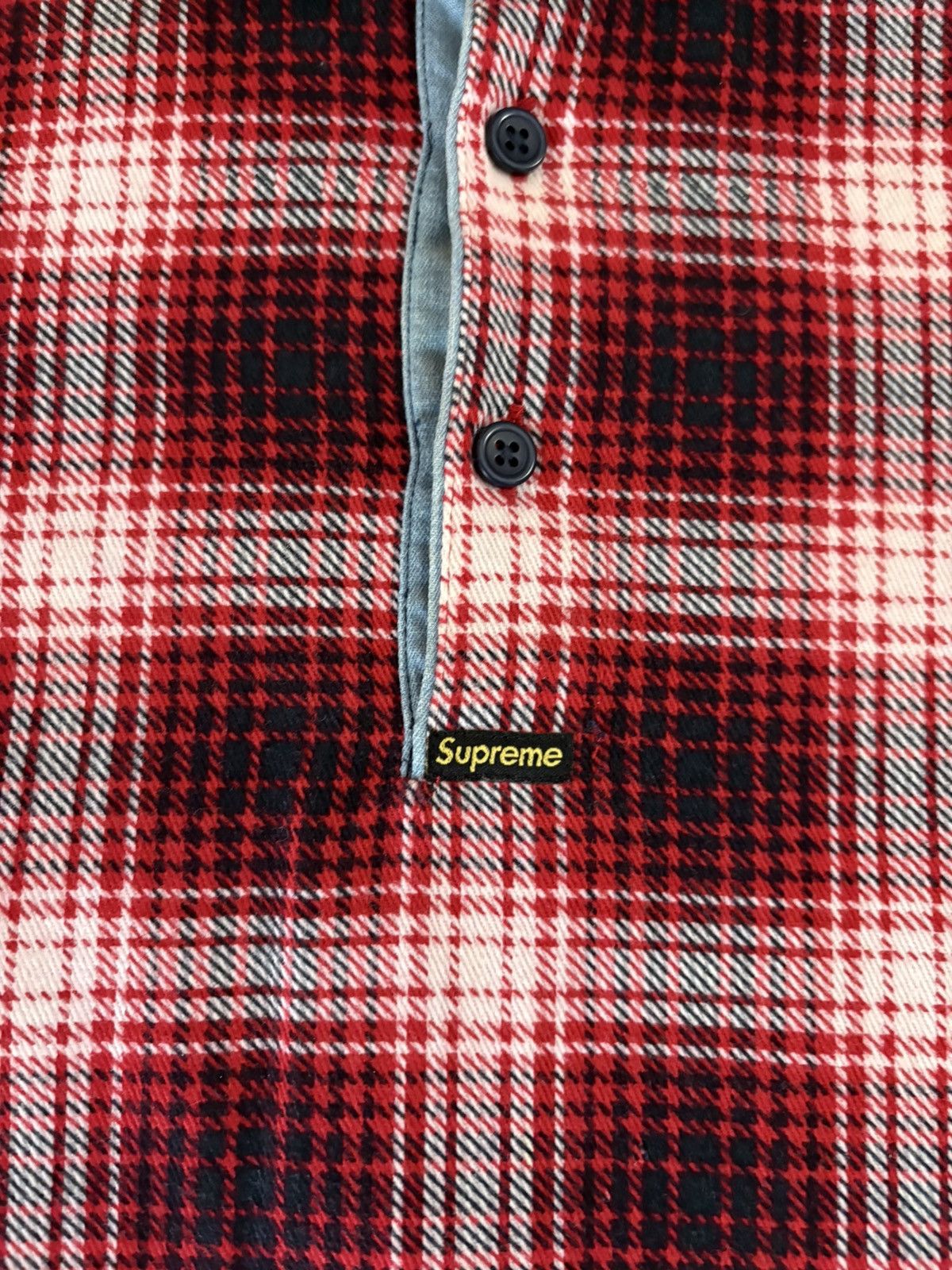 Supreme Supreme Shadow Plaid Rugby FW14 Size US L / EU 52-54 / 3 - 4 Thumbnail