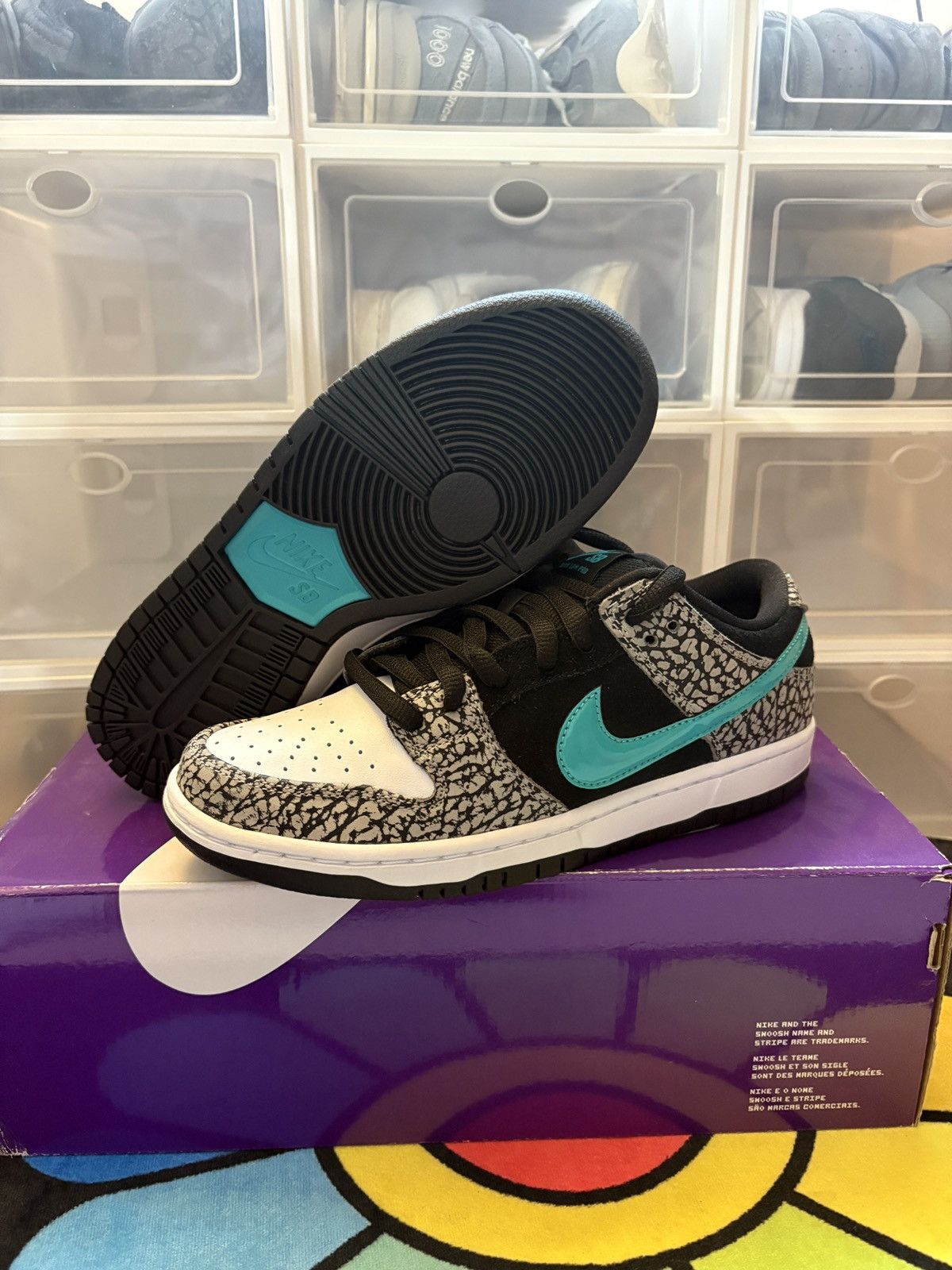 Size Nike Dunk Pro SB Low Atmos Elephant