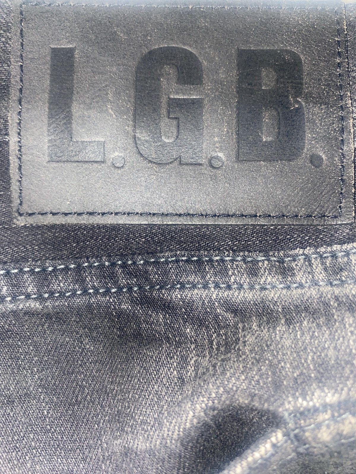 Le Grande Bleu (L.G.B.) LGB Bleached skinny denim pants Size US 27 - 4 Thumbnail