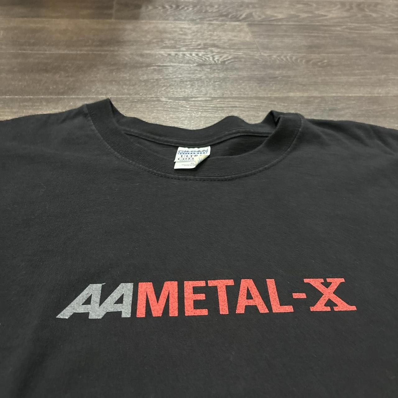 Gildan vintage aametal-x Sabina cymbals t shirt 00s XL Size US XL / EU 56 / 4 - 1 Thumbnail