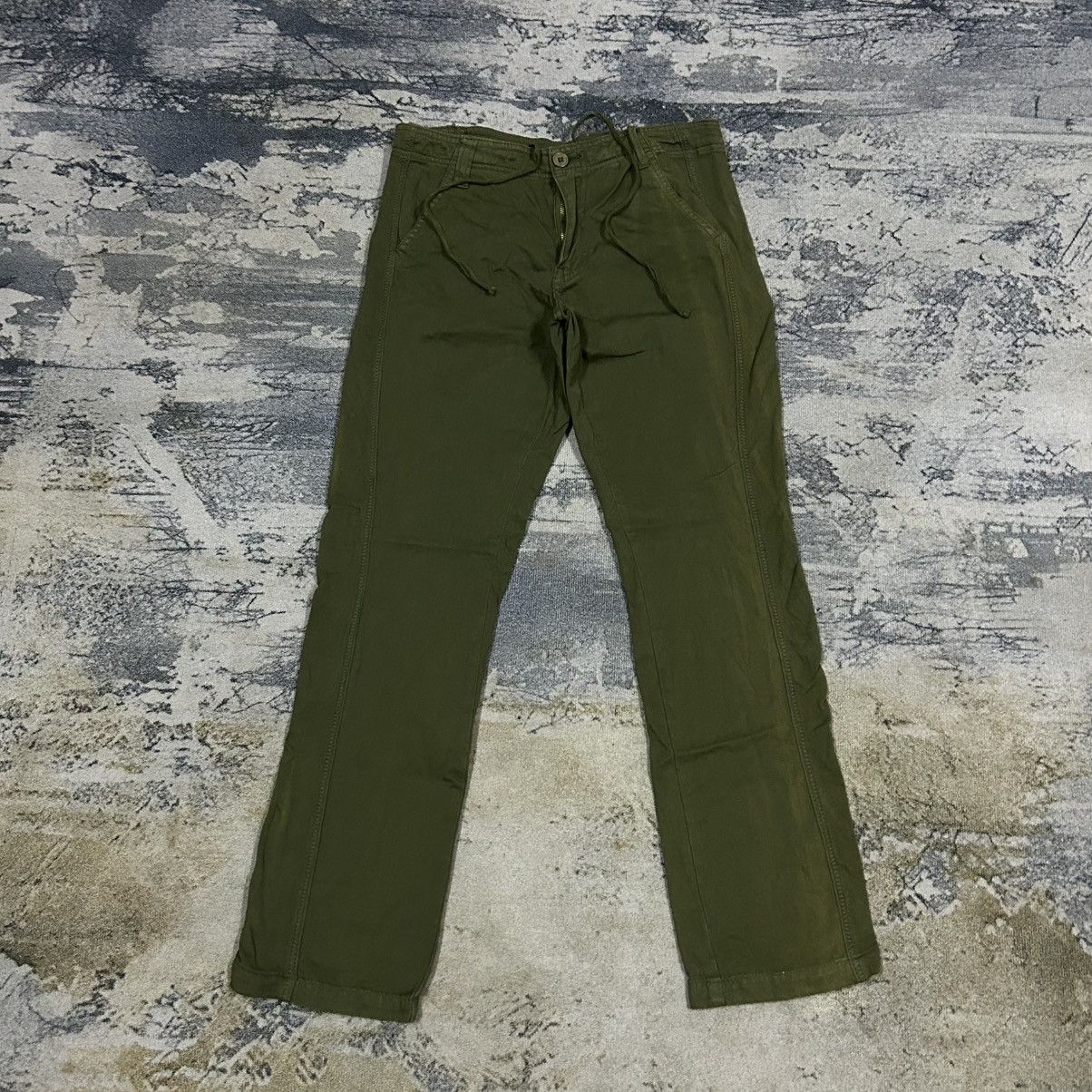 Japanese Brand Japanese Stretchable Army Sweatpants Size US 30 / EU 46 - 1 Thumbnail