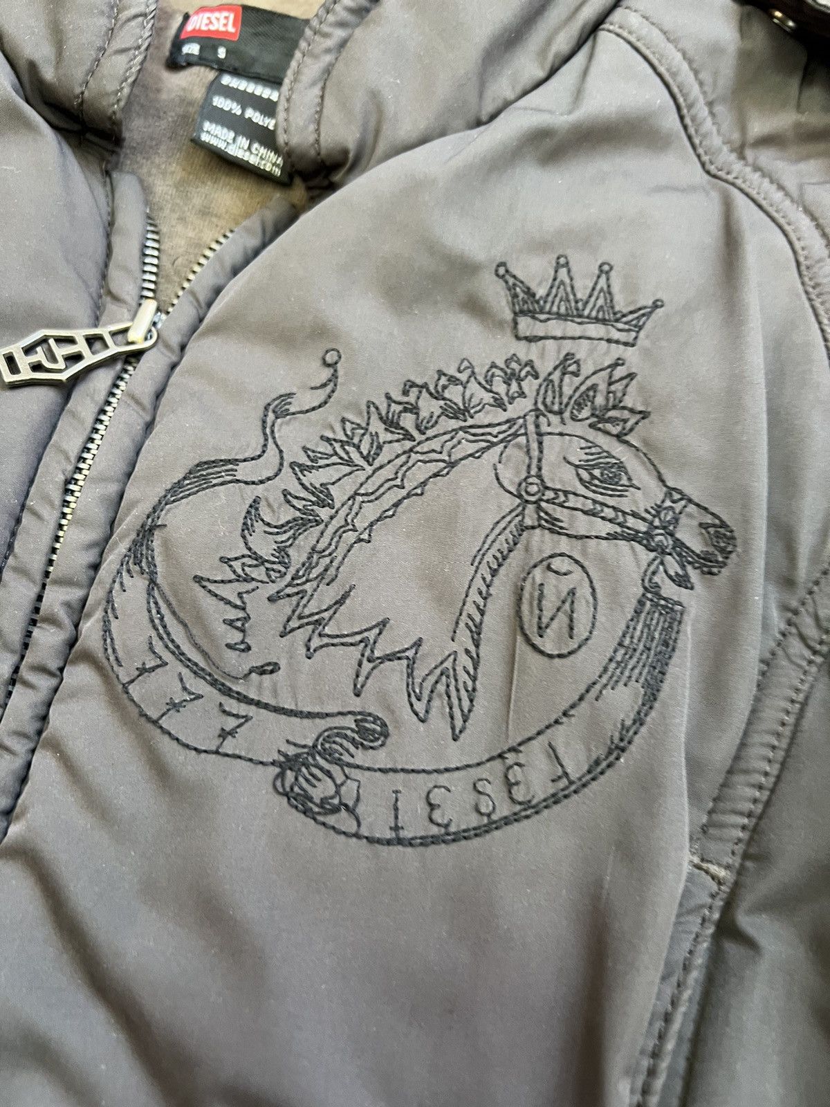 Diesel × Vintage Archive Bandits Diesel Jacket y2k Russian criminal tattoo Size S / US 4 / IT 40 - 5 Thumbnail