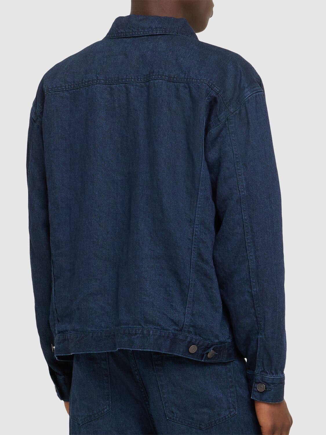 The Row o1lsvrm0925 Linen Jacket in Blue Size US M / EU 48-50 / 2 - 3 Thumbnail