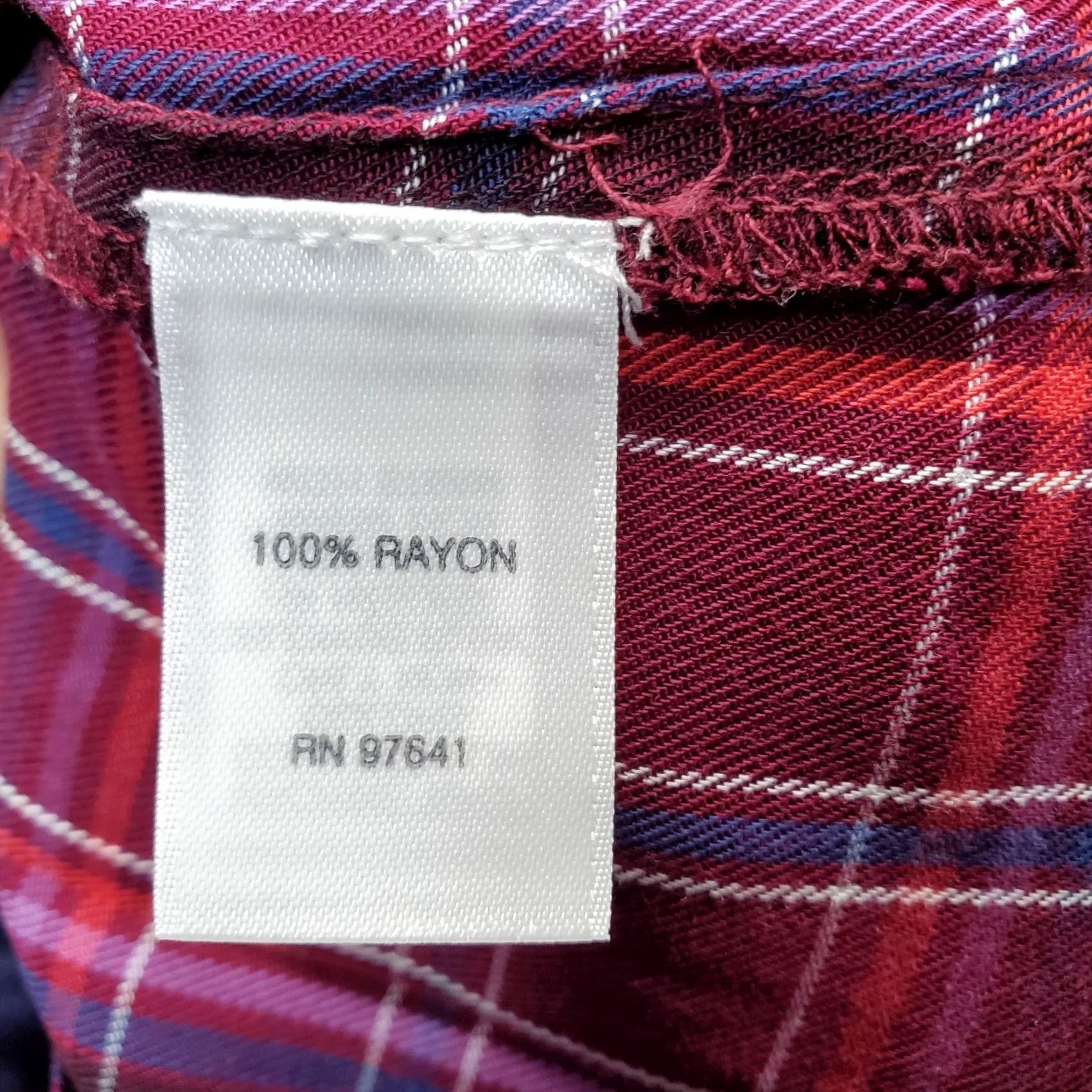 J. Jill J. Jill Women's Tunic Blouse - Plaid Boat Neck Long Sleeve Multi Color, Size L, Regular Fit Size L / US 10 / IT 46 - 7 Thumbnail