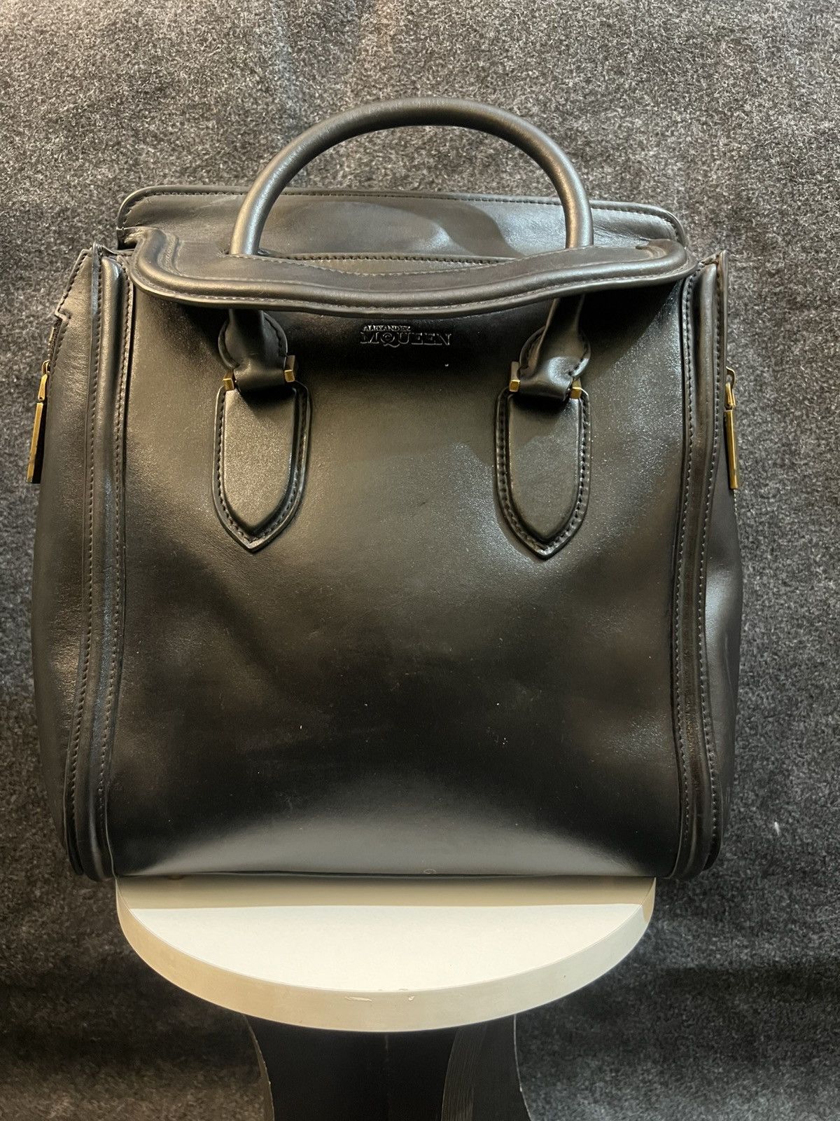 Alexander McQueen Alexander McQueen Heroine Leather Handbang Size ONE SIZE - 1 Thumbnail