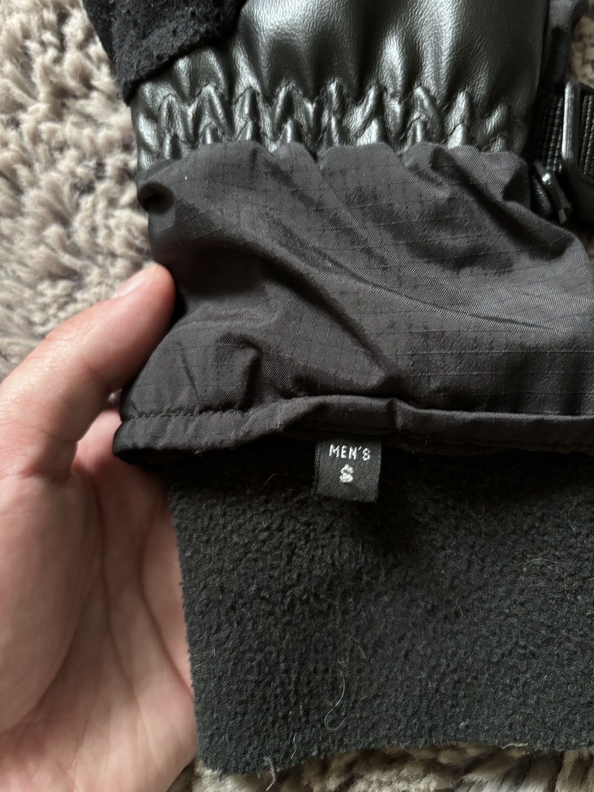 The North Face × Vintage The North Face Hydroseal vinatge black gloves size S Size ONE SIZE - 7 Thumbnail