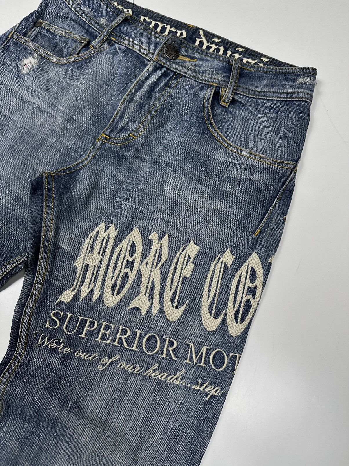 5351 POUR LES HOMMES MCD Denim Jeans Size US 30 / EU 46 - 13 Thumbnail